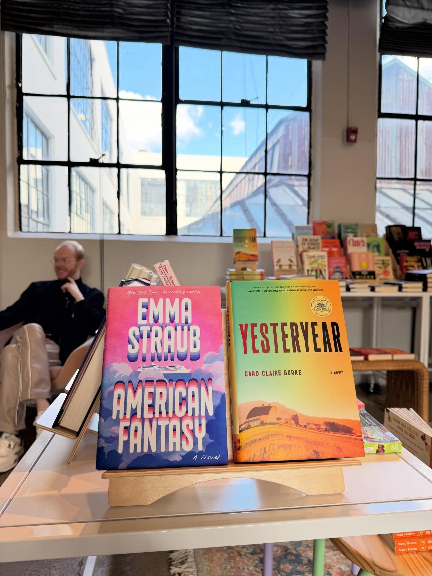 It&rsquo;s a BIG spring new release day!

In American Fantasy from bestselling author Emma Straub, a cruise ship sets sail for a four-day themed voyage, with all five members of a famous, nineties-era boy band and three thousand screaming fans who ha