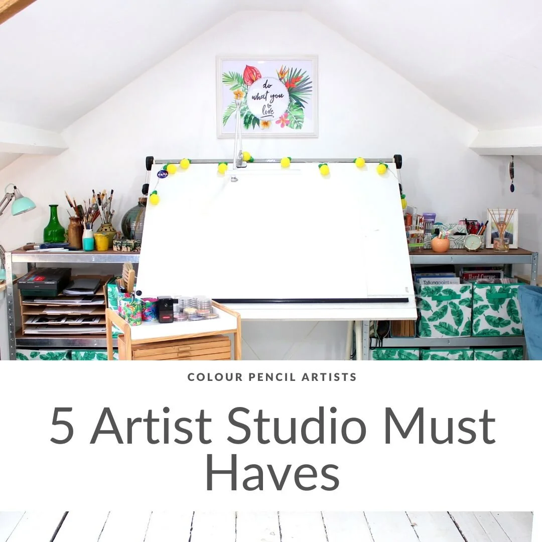 5 Artist Studio MustHaves — Pet Portraits by Sema Martin Realistic