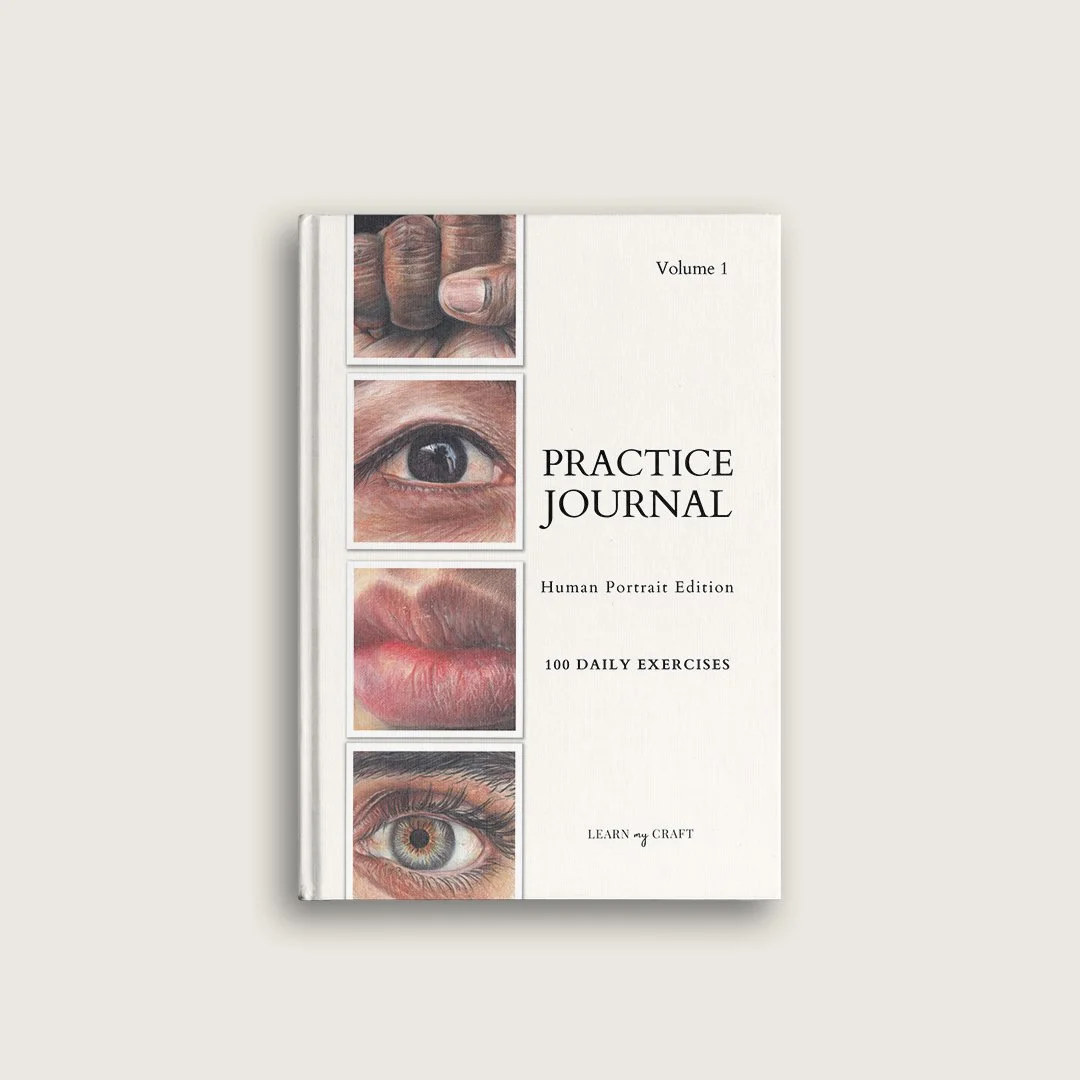 Learn My Craft Practice Journal Human Portrait Edition