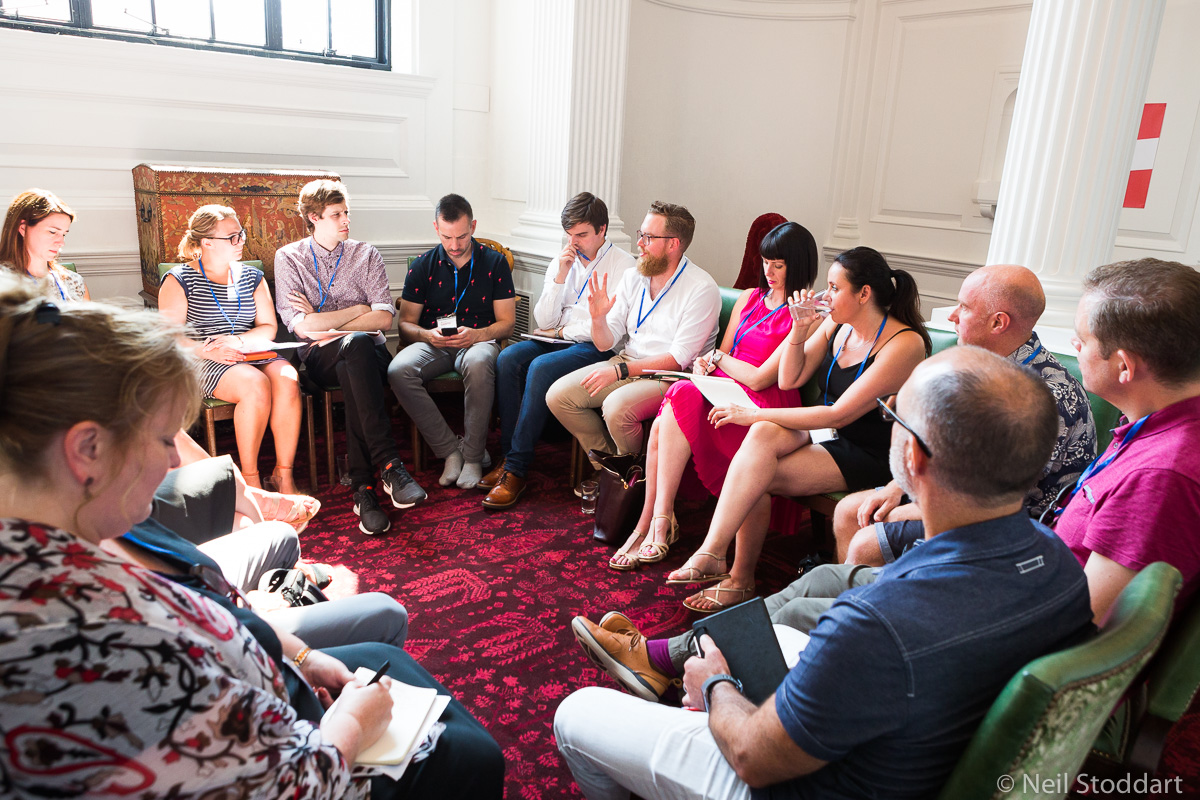 Share and learn. Intimate campfire sessions let you explore different topics and share your wisdom with other agency leaders