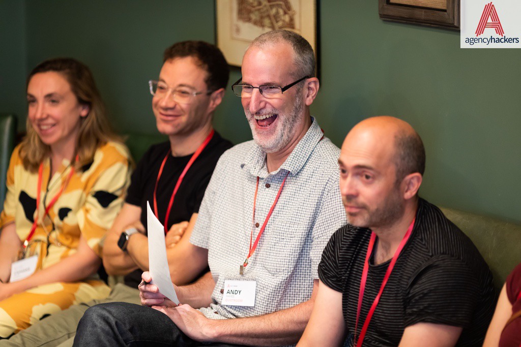 “We get a lot of value from Agency Hackers. The community we’re able to be part of, and the ideas we get to take away are invaluable.” Andy Hayes , Quietroom