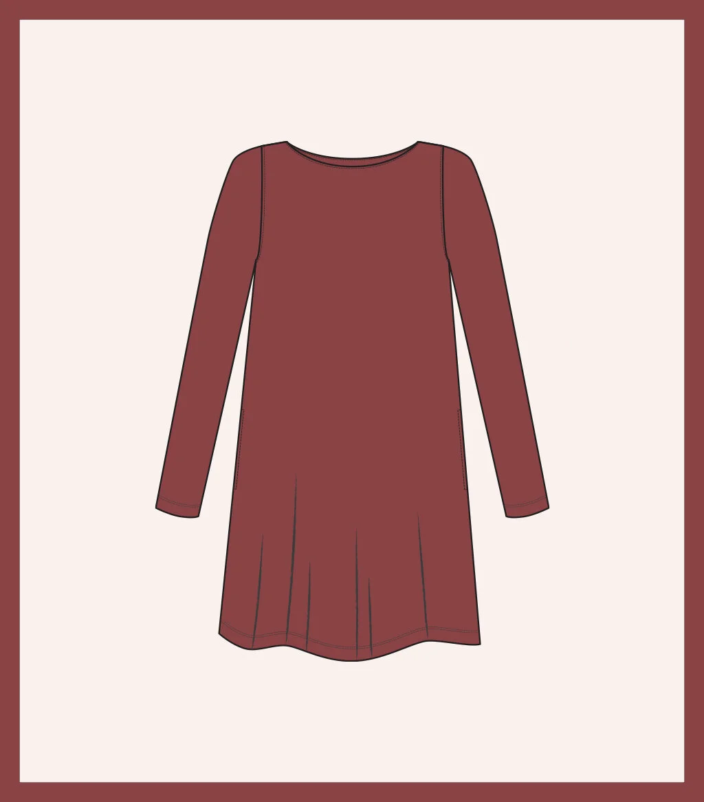 rowena swing dress