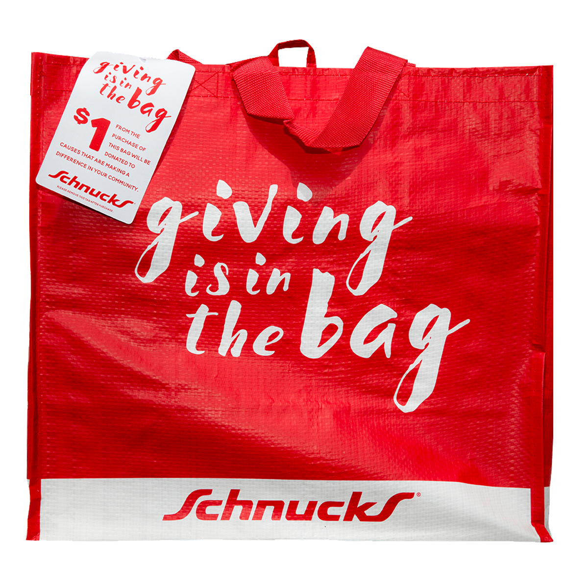 Purchase the Giving bag at the Schnucks on Centerway Drive in Peoria and $1 will be donated to the Sun Foundation.