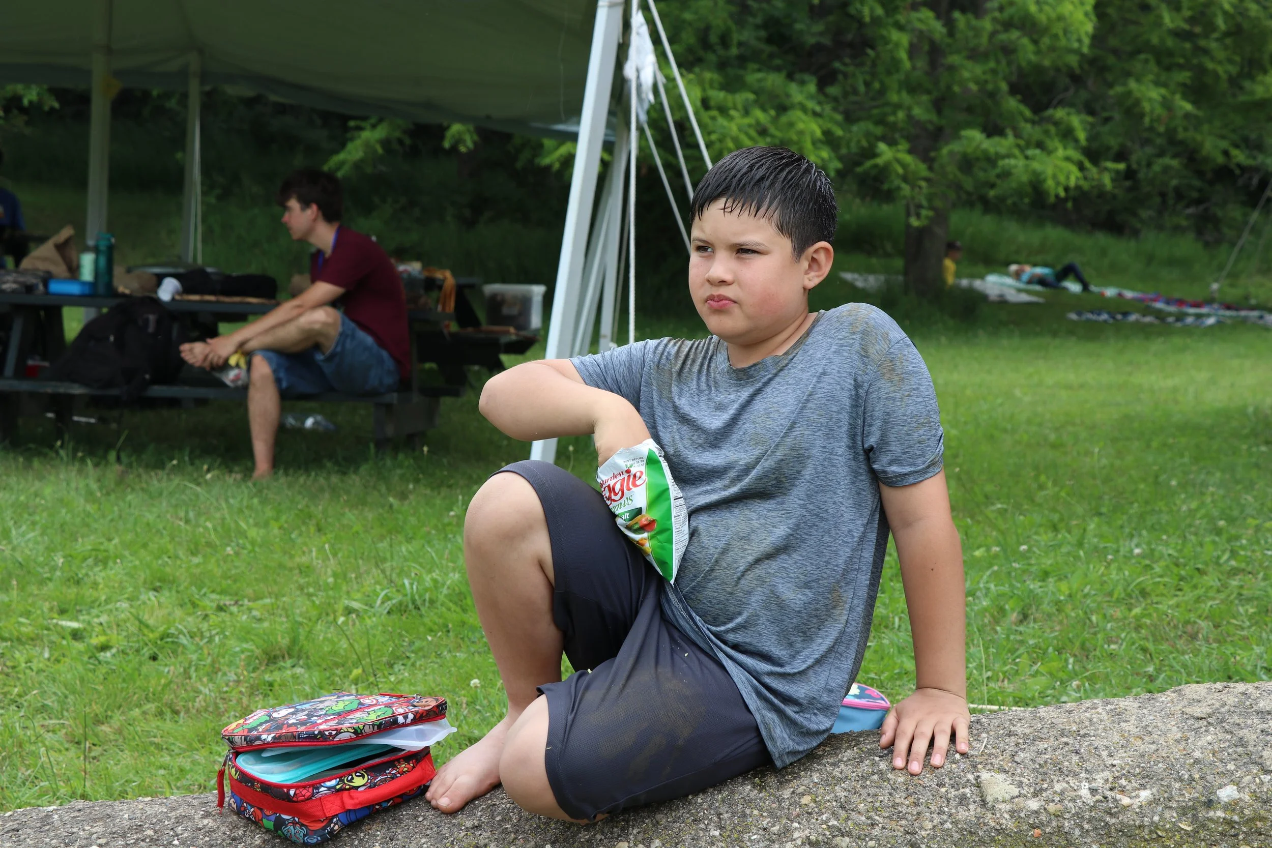 Camper end of day barefoot.JPG