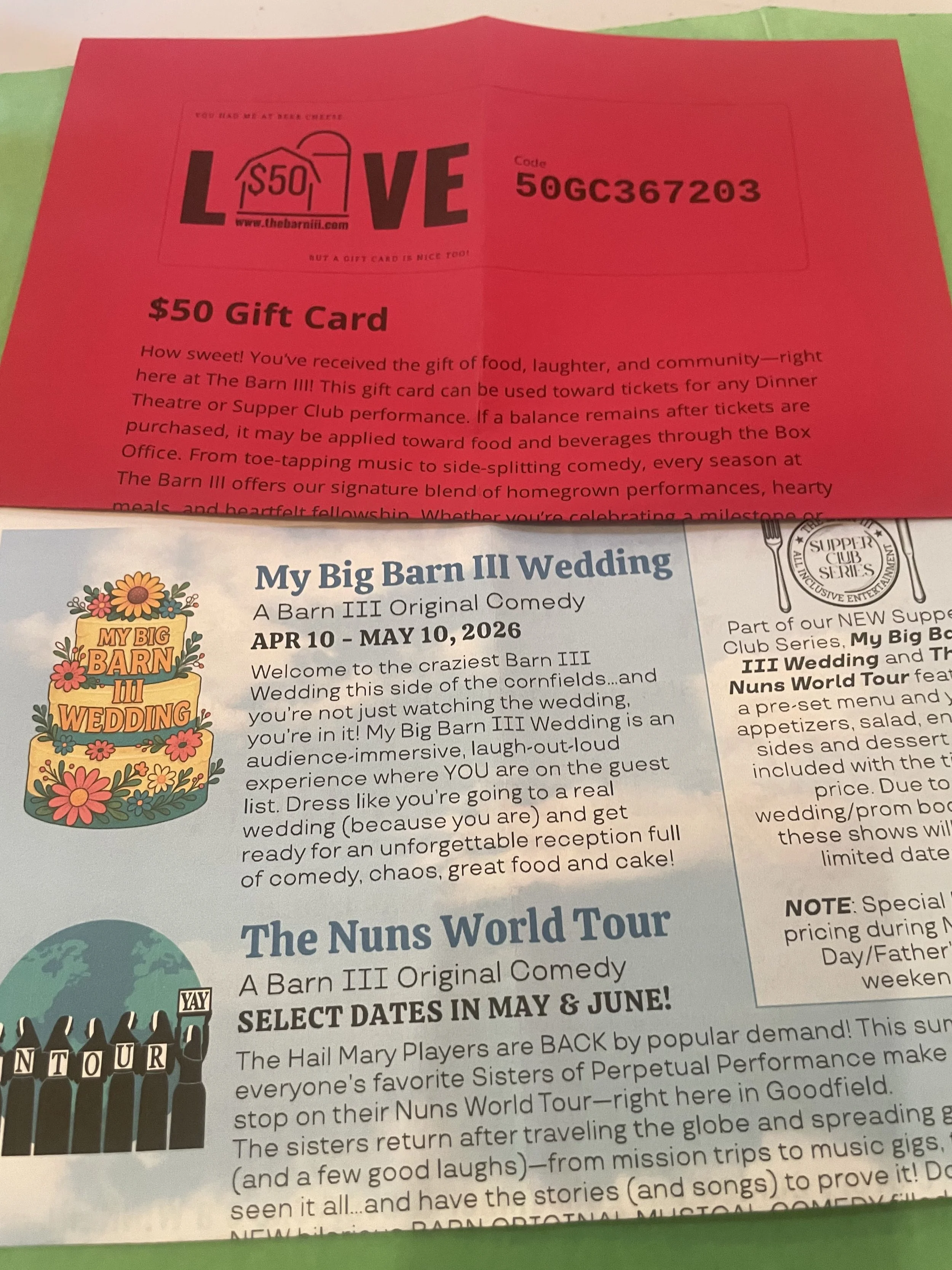 Fundraising Raffle
