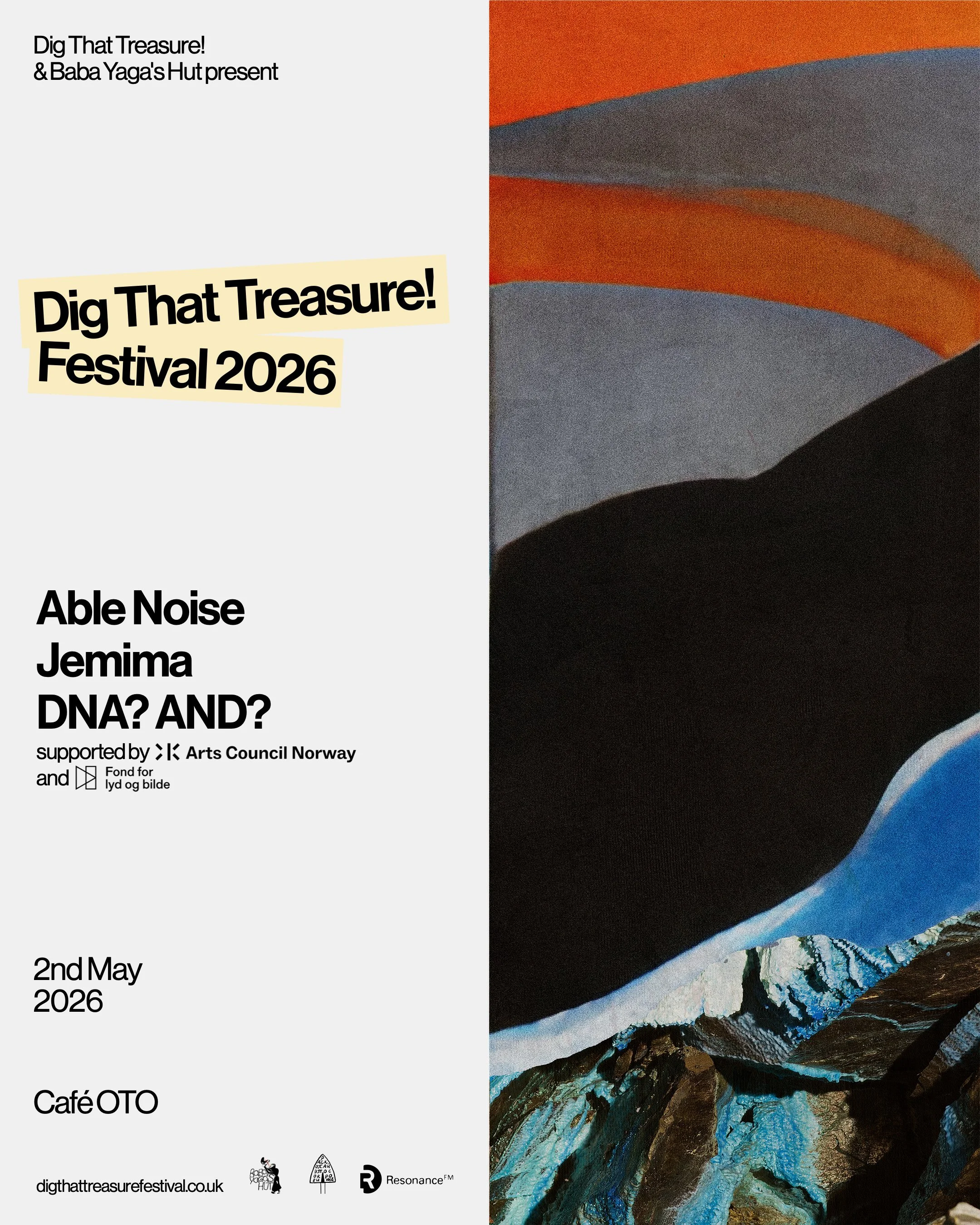 Cafe OTO Able Noise + DNA? AND? + Jemima, 2