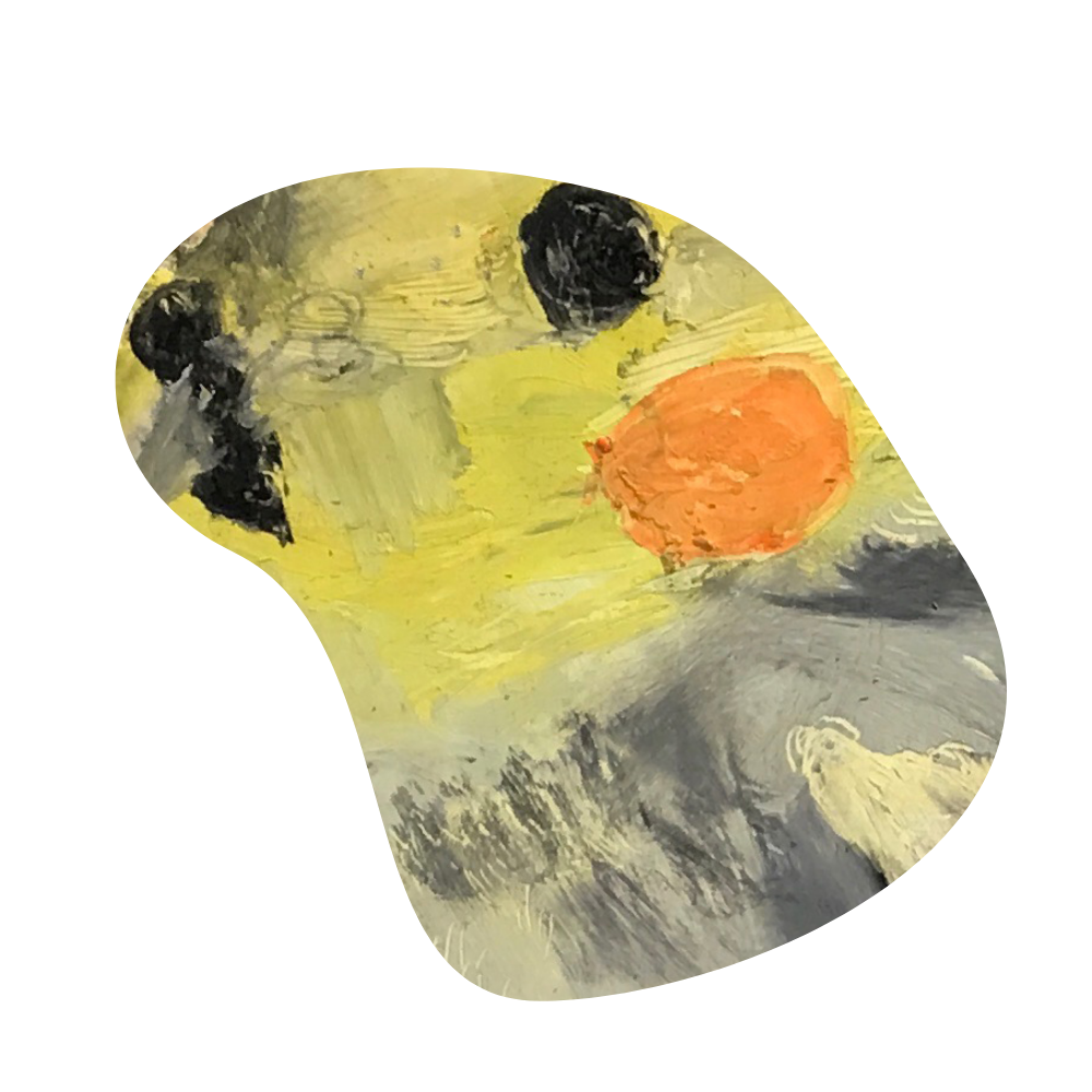 クレヨンを使って本気で描く