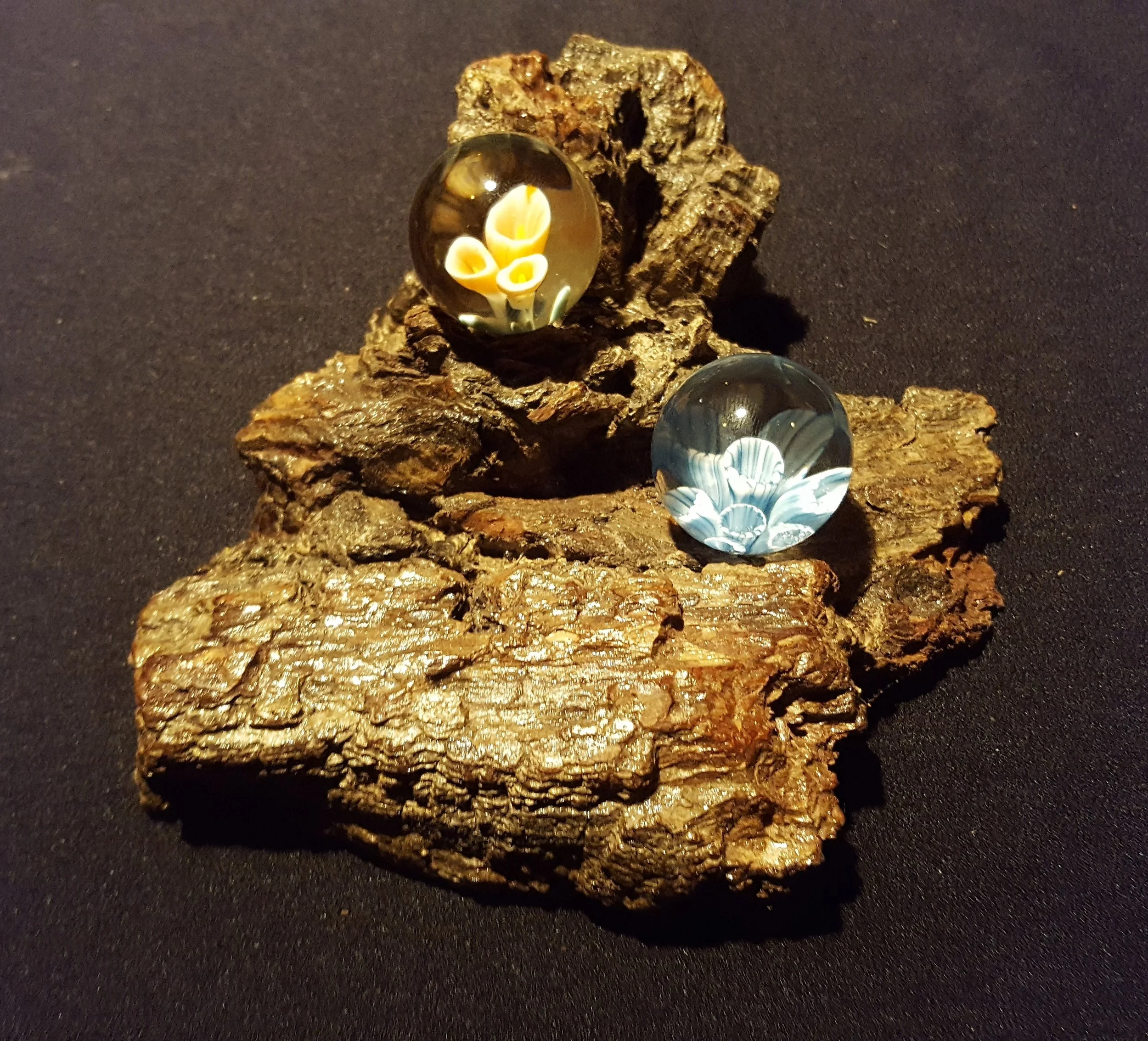 13 - Flower marbles - $140.00