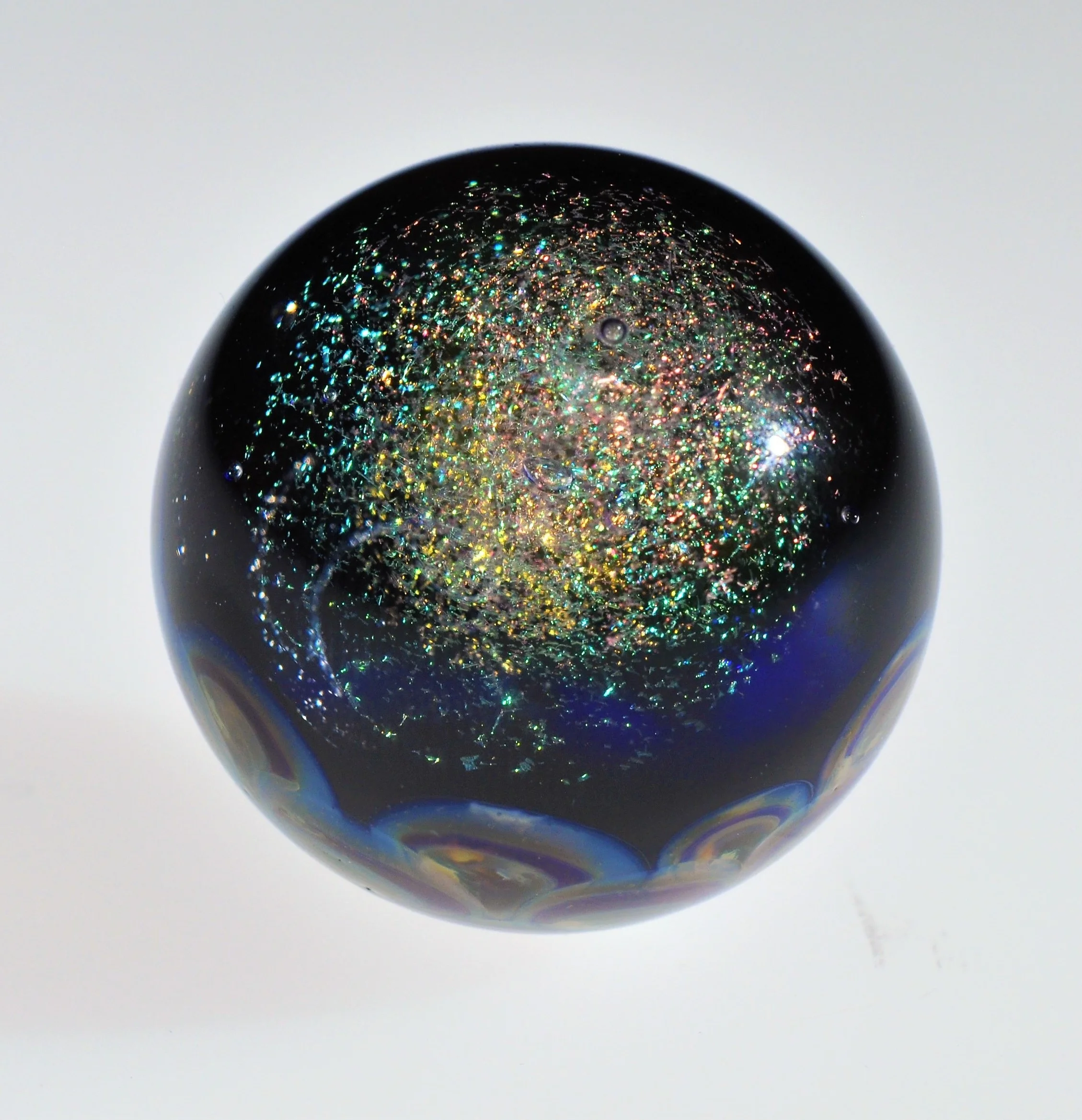 SOLD - 11 - Space galaxy marble - $65.00