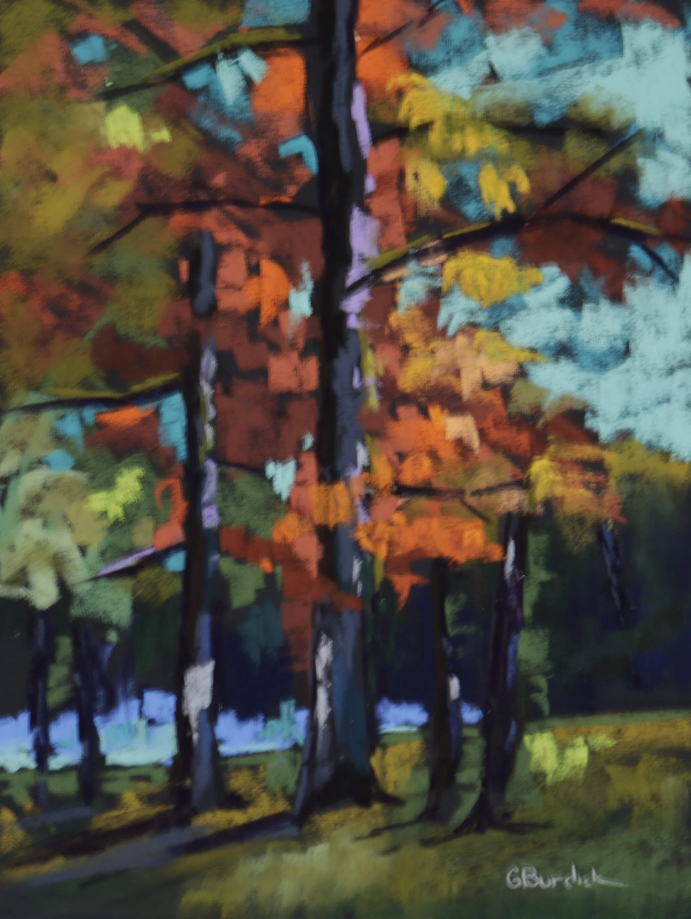 Burdick.Textures of Fall. 9x12.$750.jpg