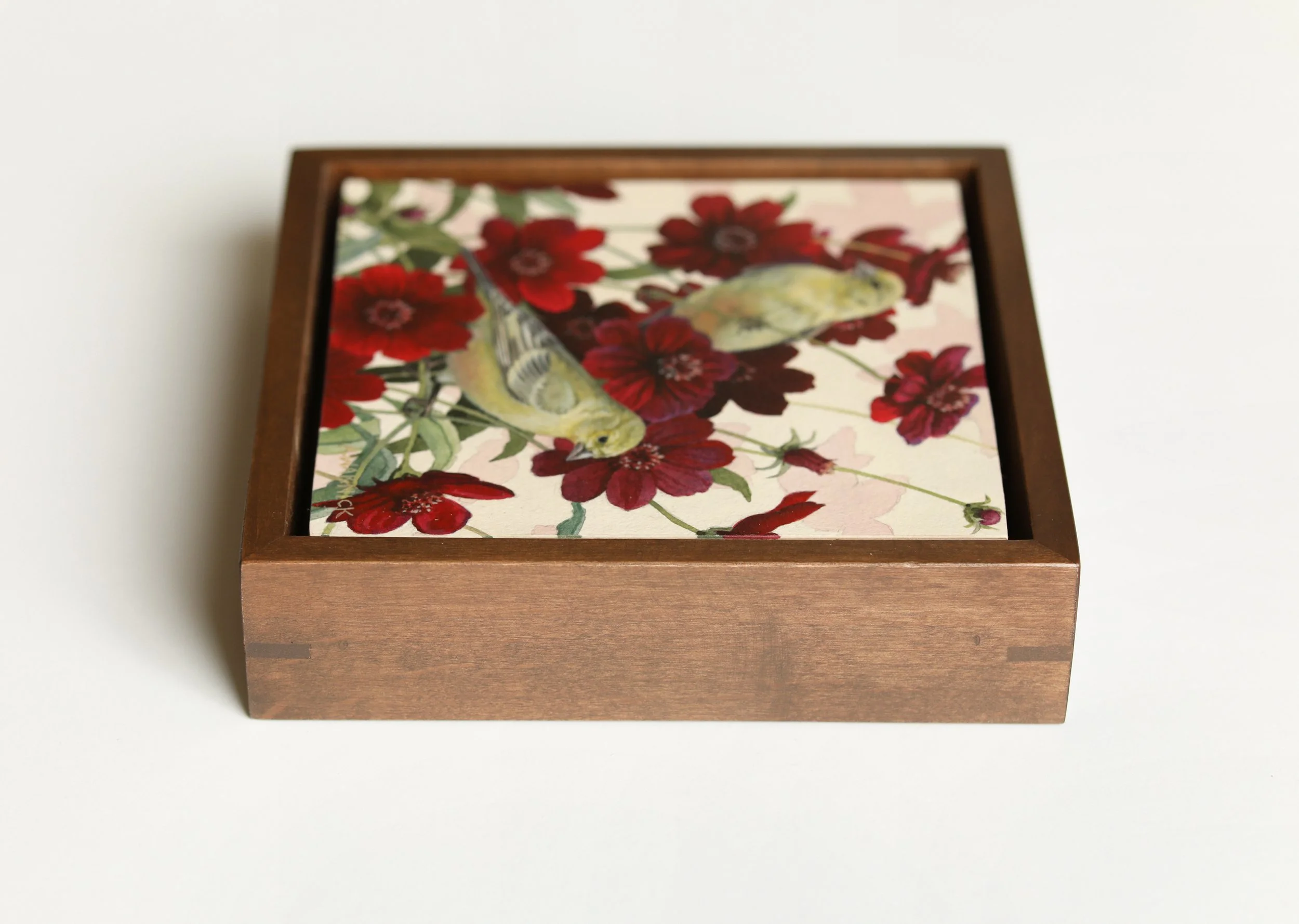 Lesser Goldfinches- Framed.jpg