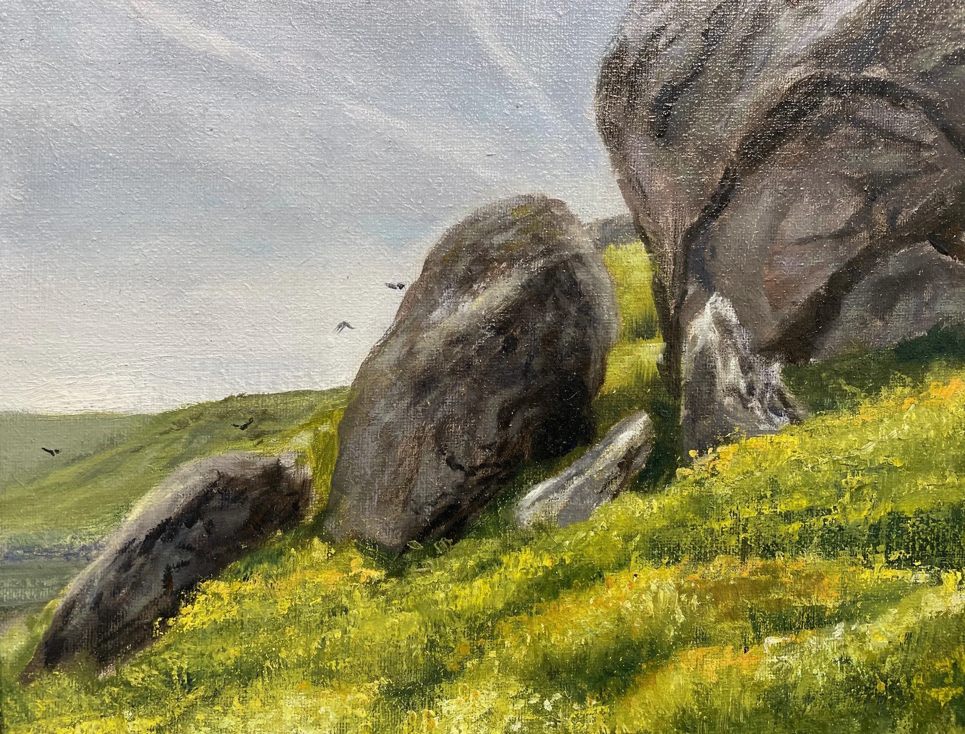 Rocks above Yokohl Valley 8x10 525.jpeg