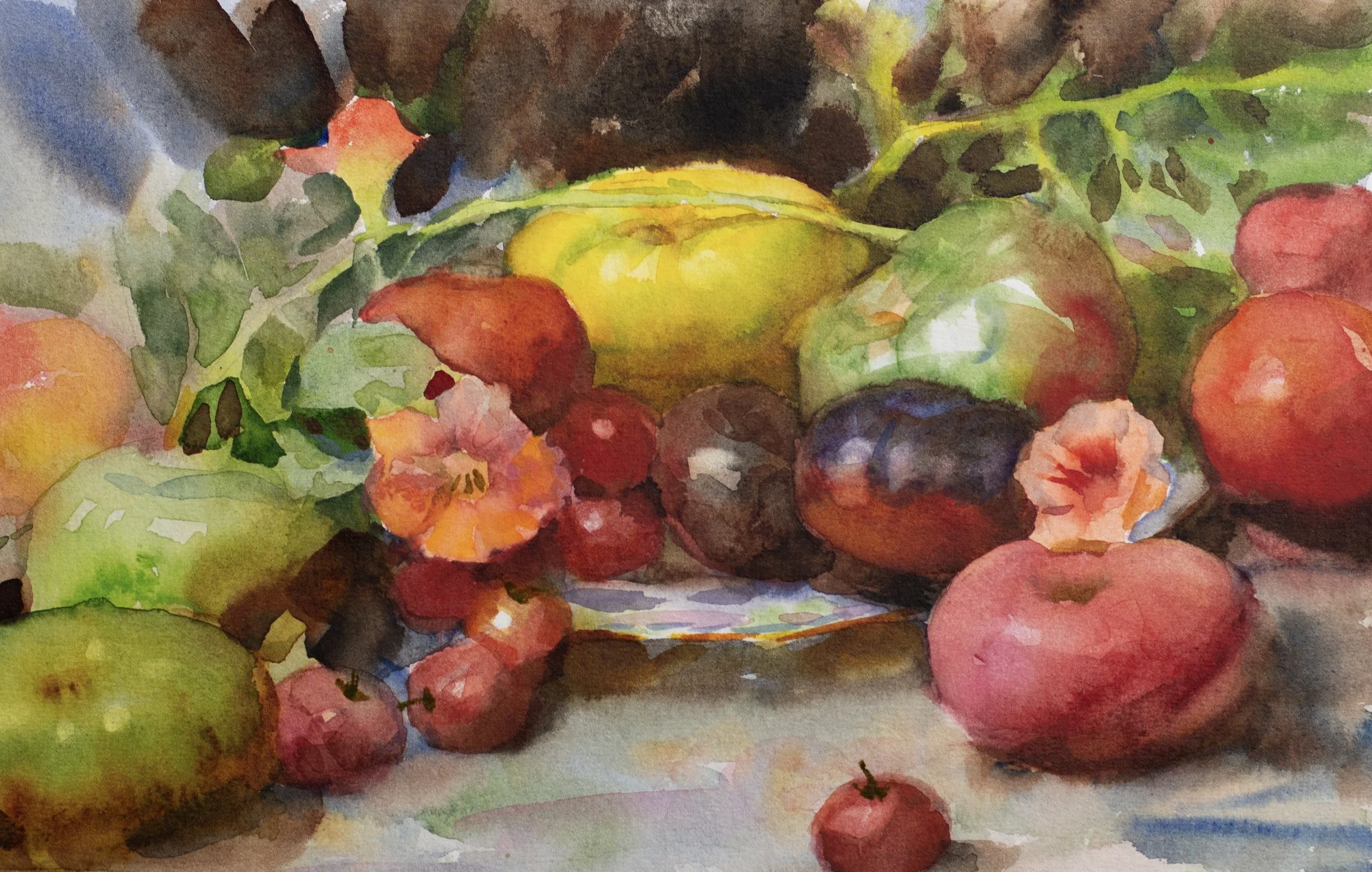 Keys Tomatoes & Nasturtiums.jpeg