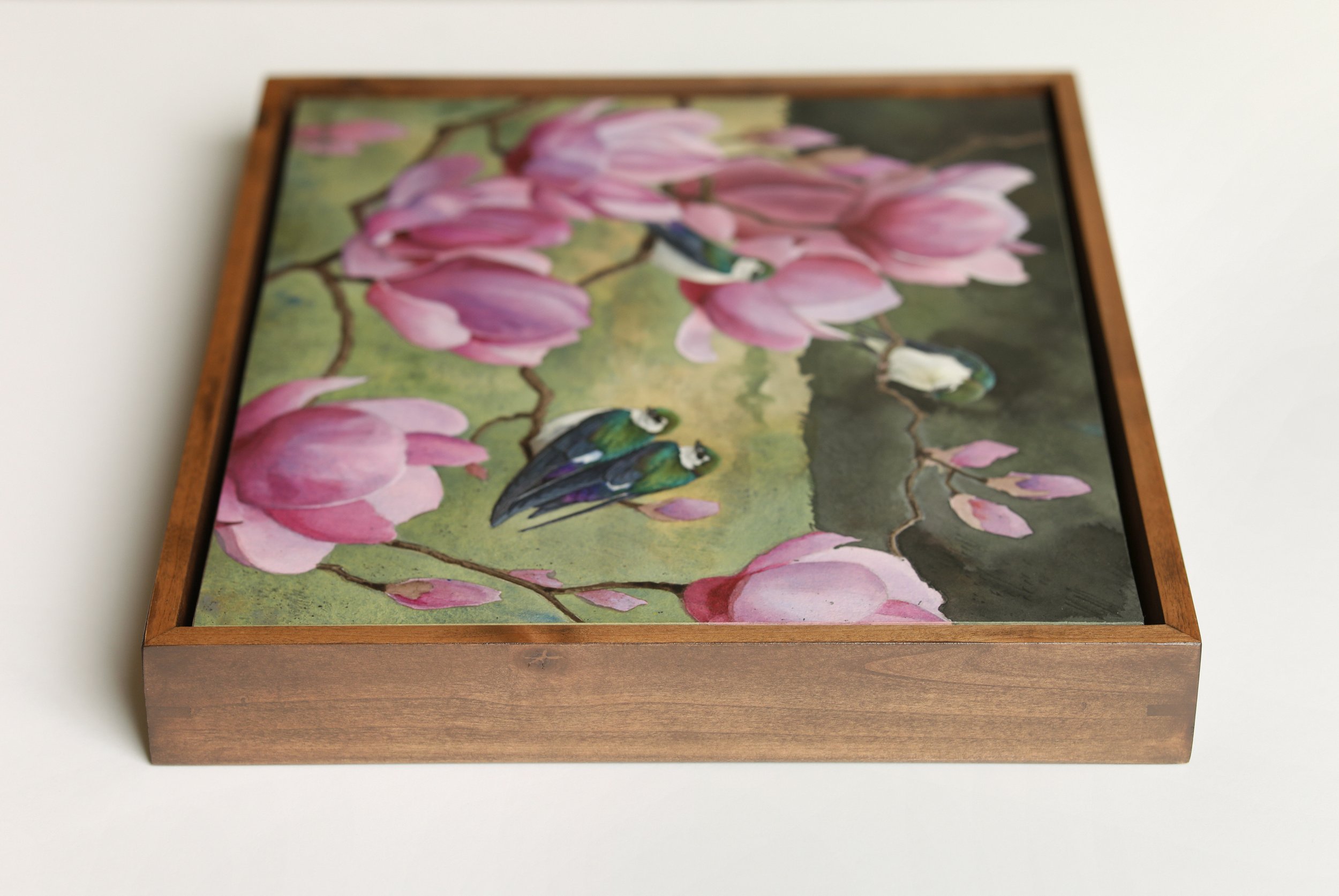 Violet-green Swallows- Framed.jpg