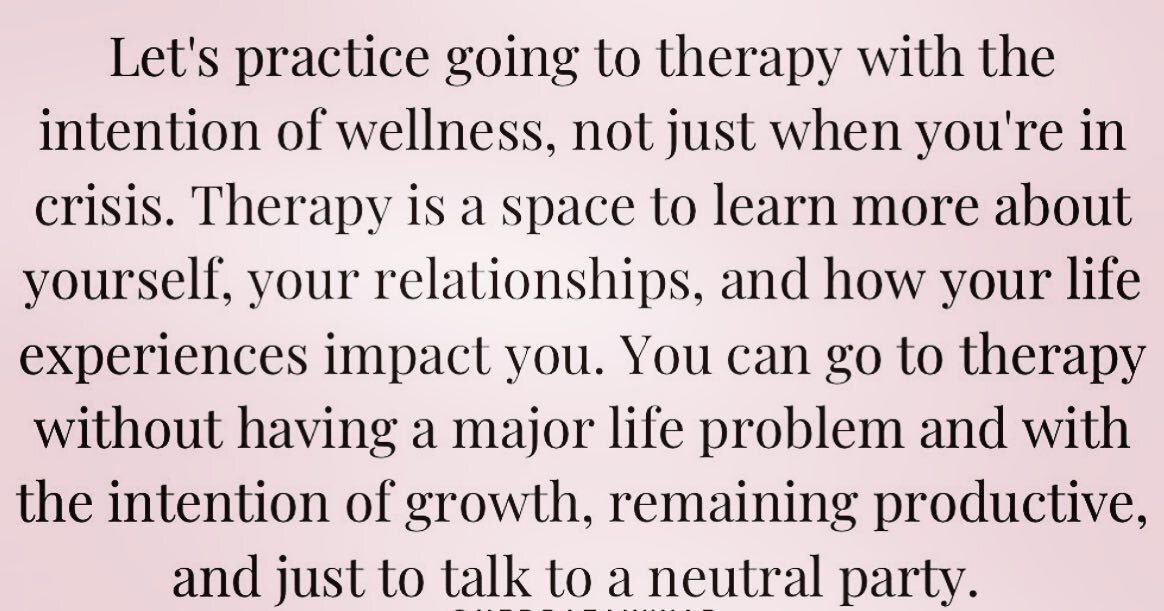 🌸 Sometimes it&rsquo;s all about maintenance 🌸

I&rsquo;ll never forget when I was in my Master&rsquo;s schooling how one of my profs told me that going to therapy when things are good, is just as important 💖 

Here&rsquo;s a perfect analogy- runn