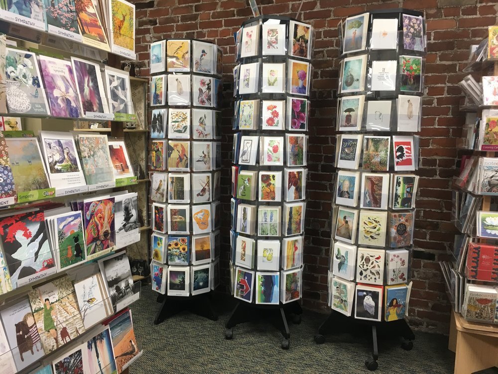    Phoenix Books, Rutland, Vermont      Cards      Photo credit:    2019® Downtown Rutland Partnership   