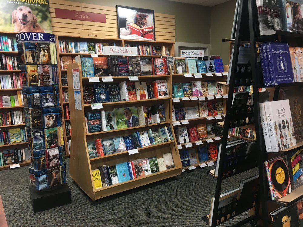    Phoenix Books, Rutland, Vermont      Fiction Books      Photo credit:    2019® Downtown Rutland Partnership   