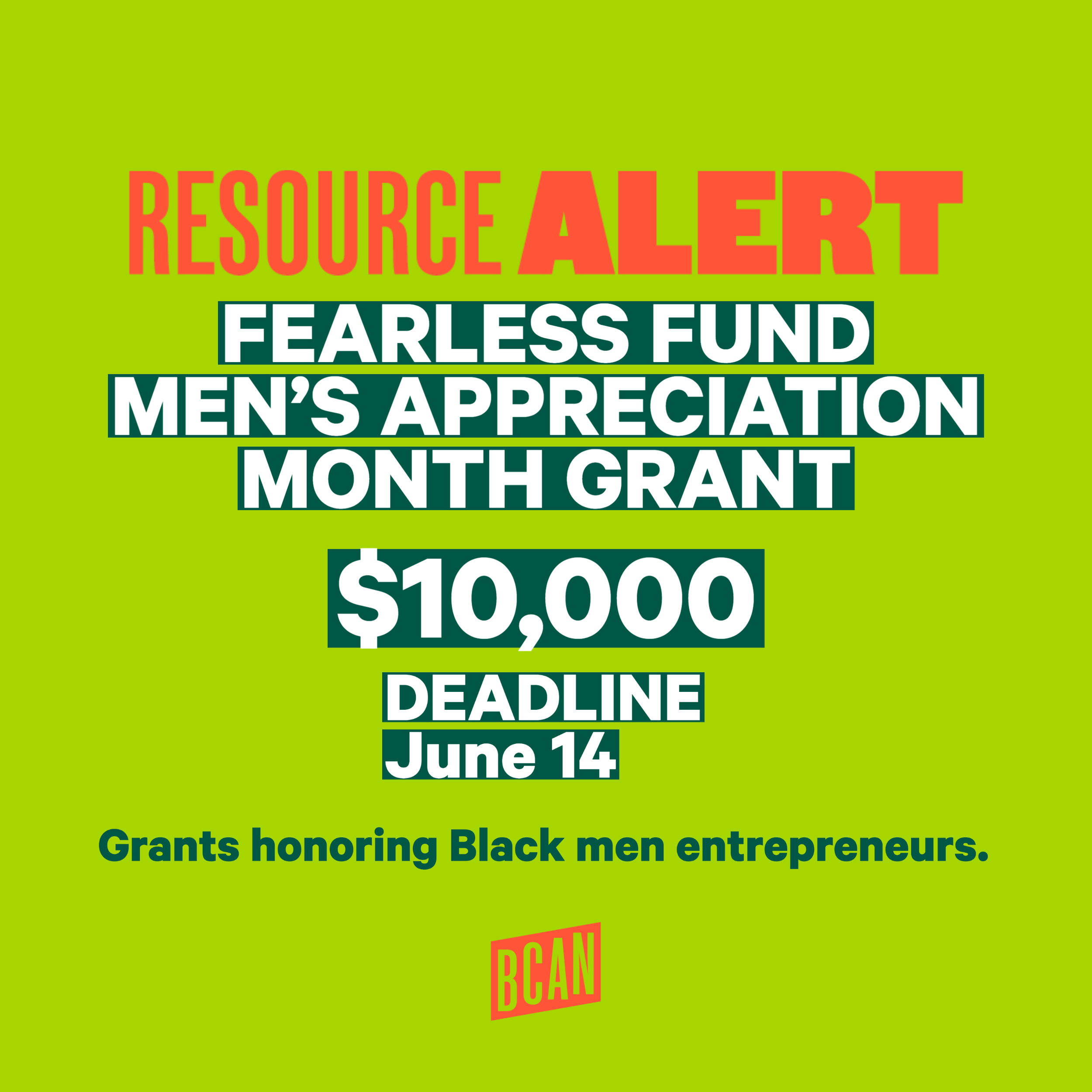 fearless fund mens grant