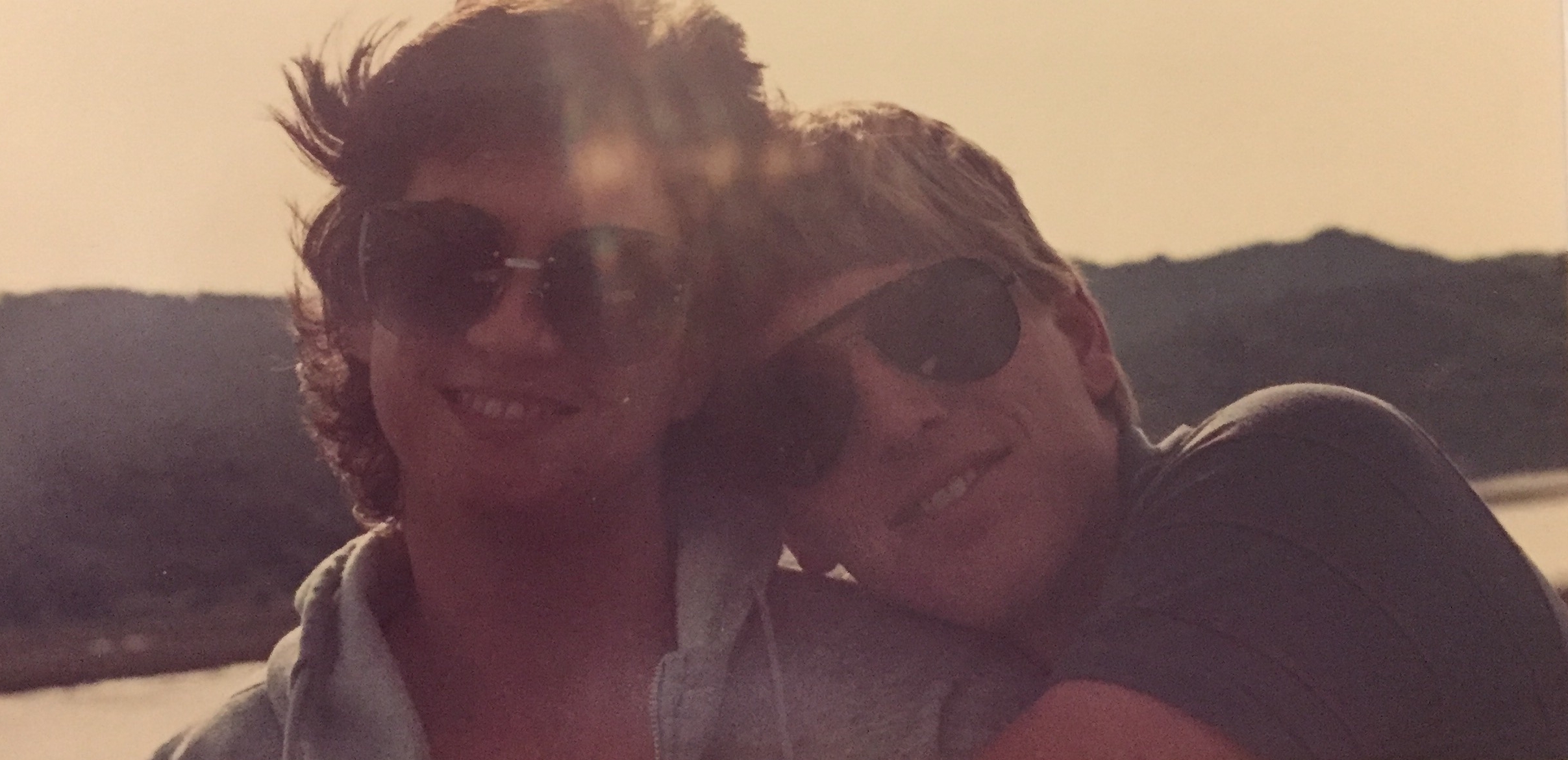 Jim and Rochelle in 1987