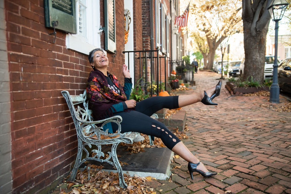 Empowering Portrait Photoshoot in Old Town Alexandria, Virginia
