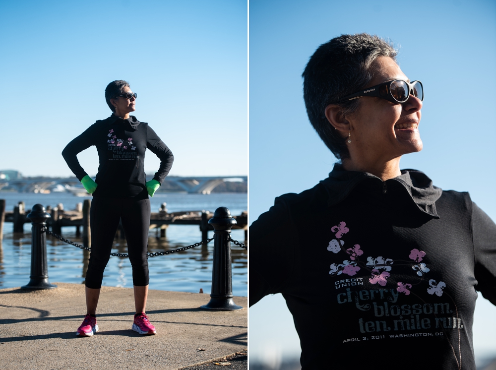 Sports Photograph in Old Town Alexandria, Virginia