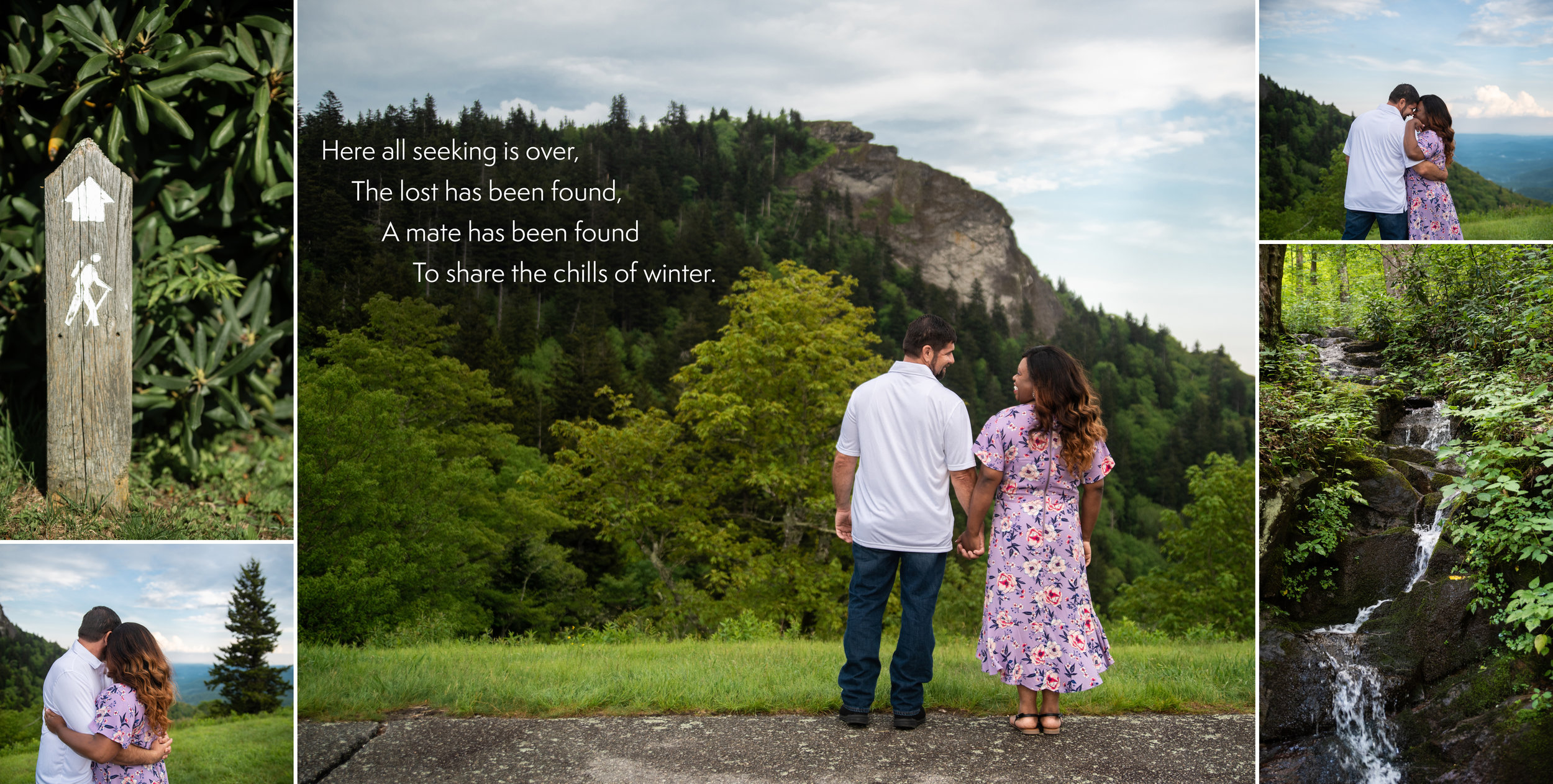 Destination Engagement Photos in Asheville, NC