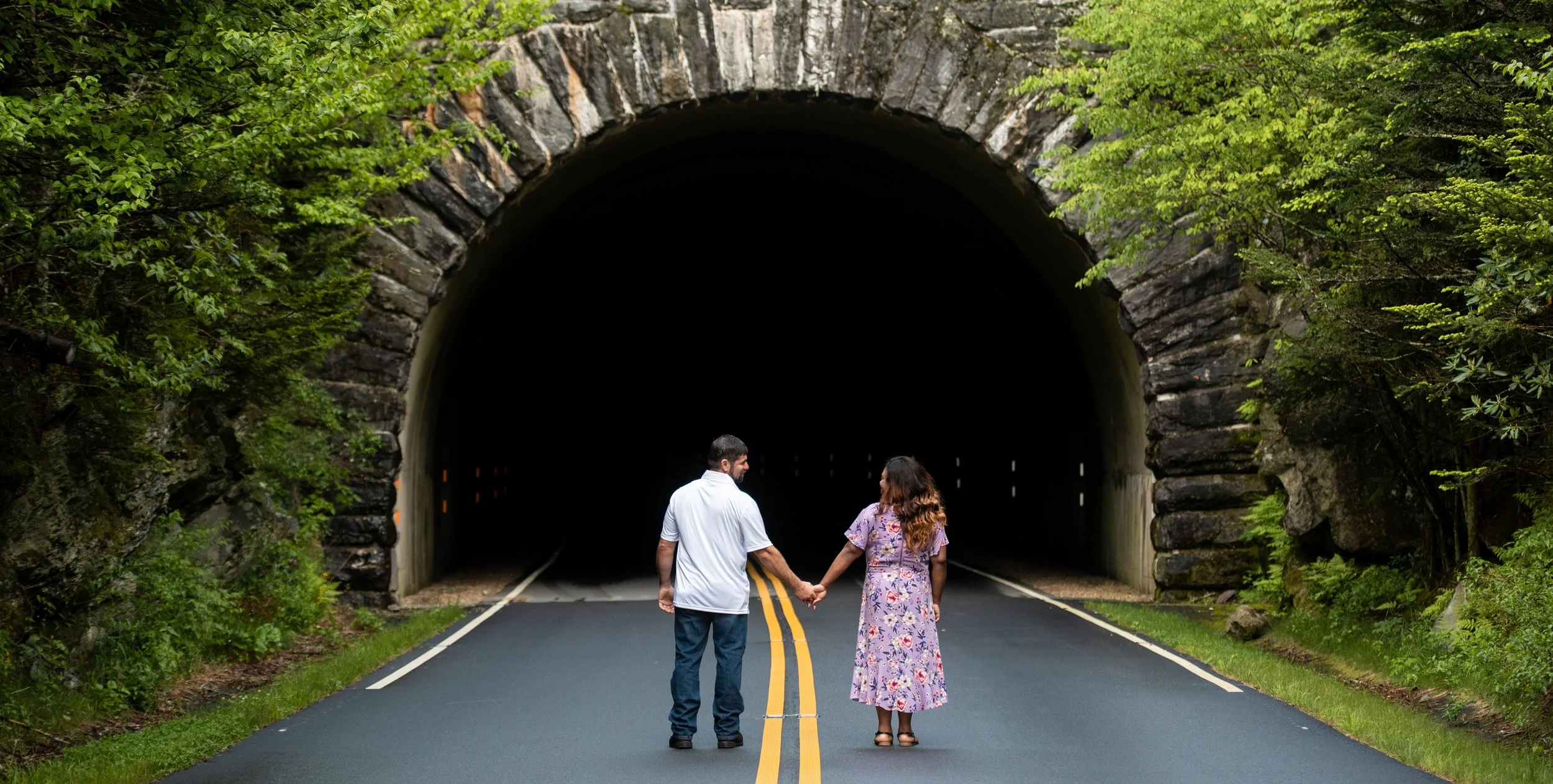 Destination Engagement Photos in Asheville, NC
