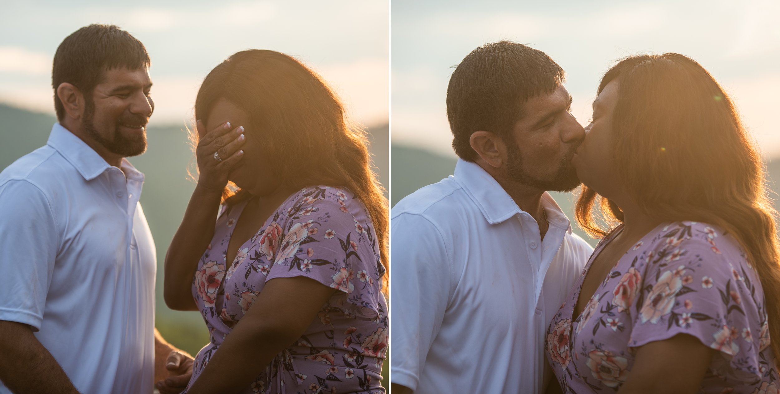 Adventure Engagement Photoshoot on the Blue Ridge Parkway