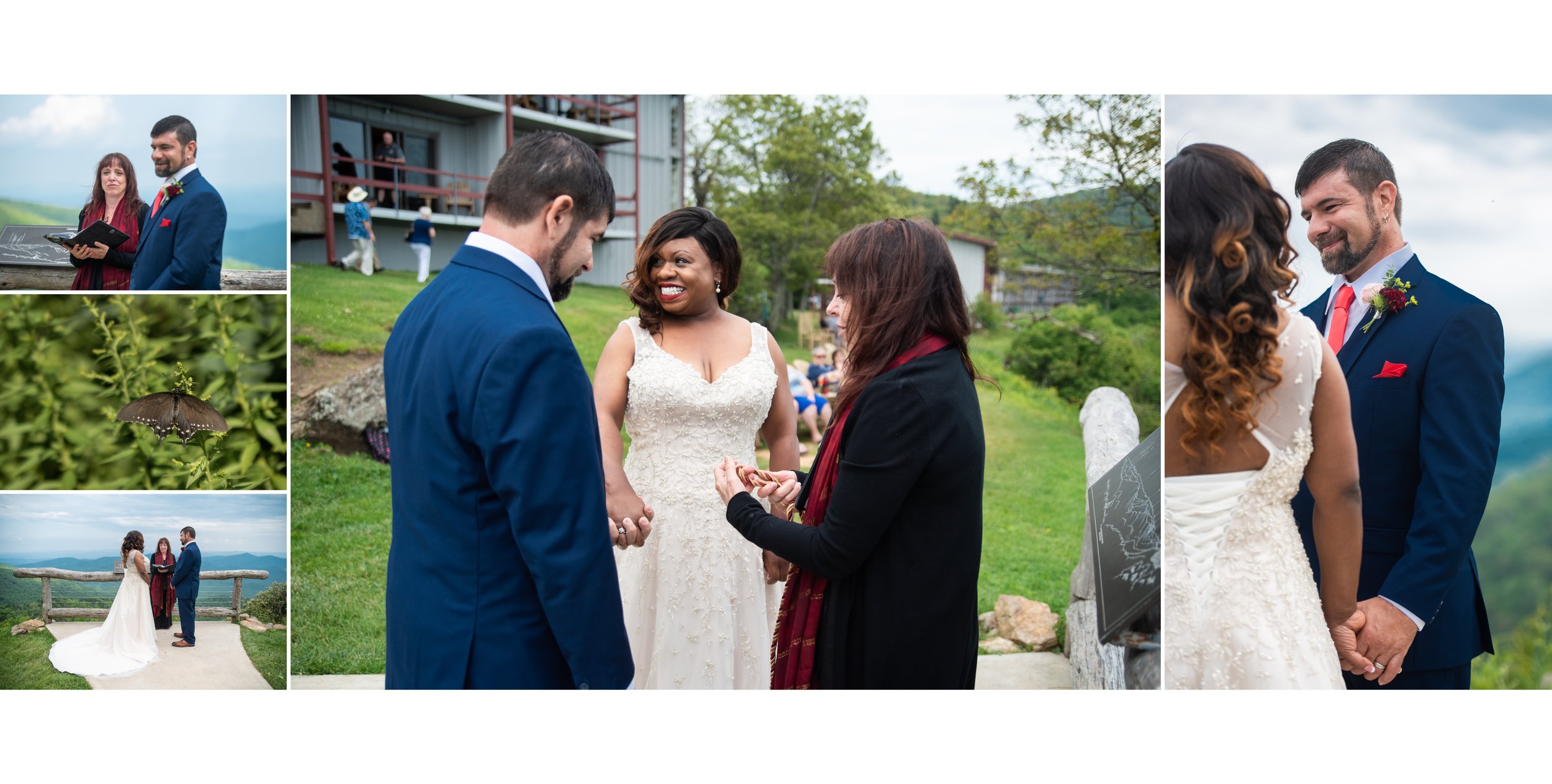 Adventure Elopement at Pisgah Inn in North Carolina