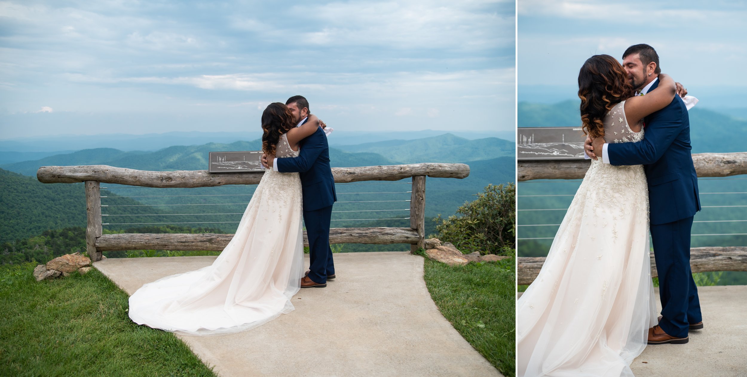 Adventure Elopement at Pisgah Inn in North Carolina