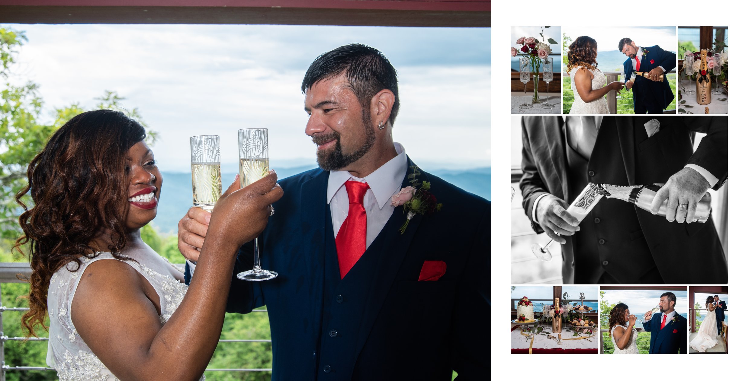 Destination Elopement at Pisgah Inn in North Carolina