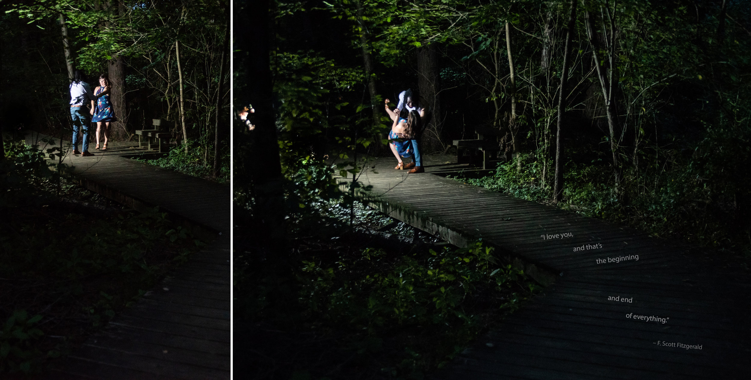 Summer Engagement Session in Asheville, NC