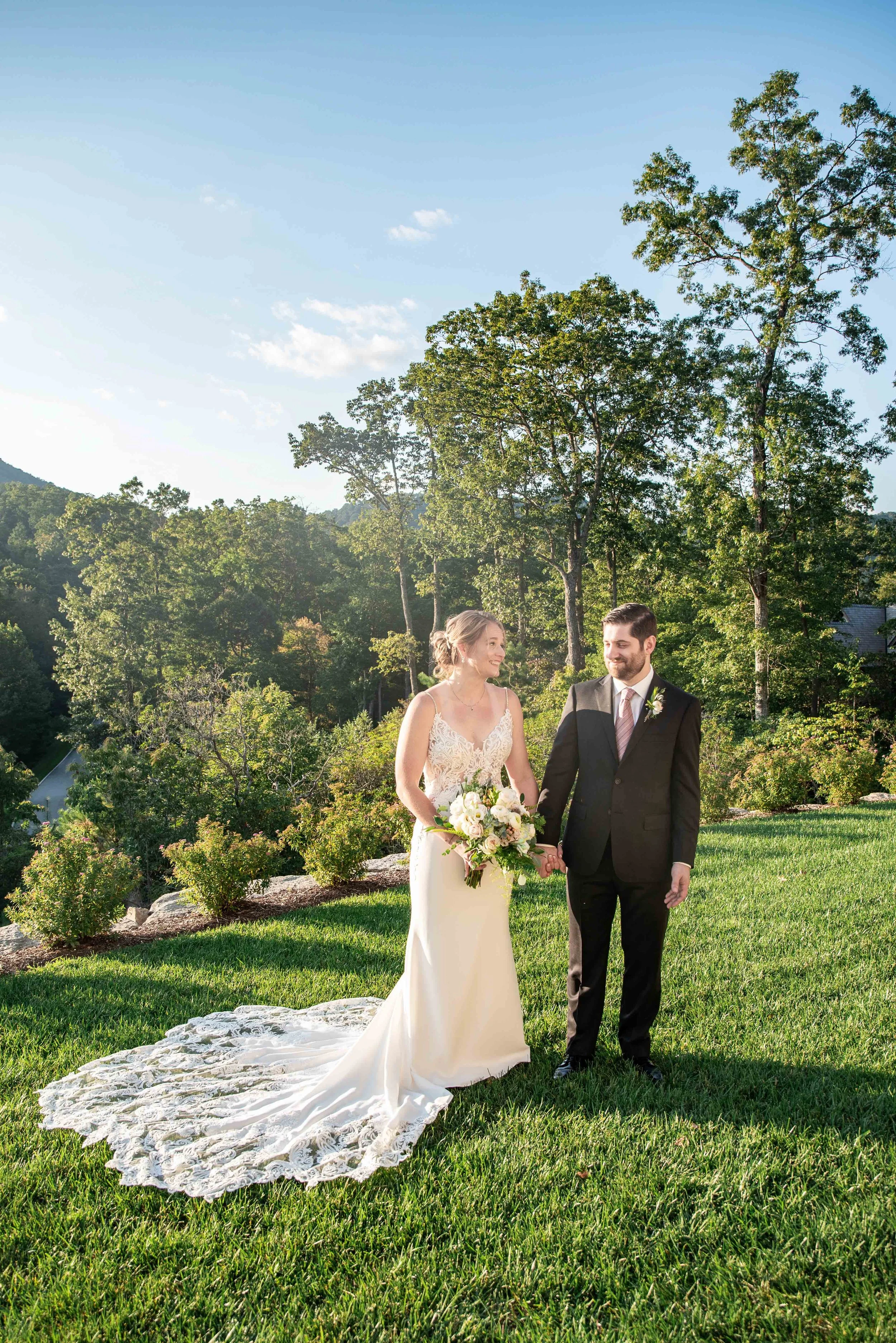 September Wedding in the Blue Ridge Mountains_Intimate Wedding in Parents' Home_Cliffs of Walnut Cove Wedding_Raleigh Wedding Photographer-82.jpg