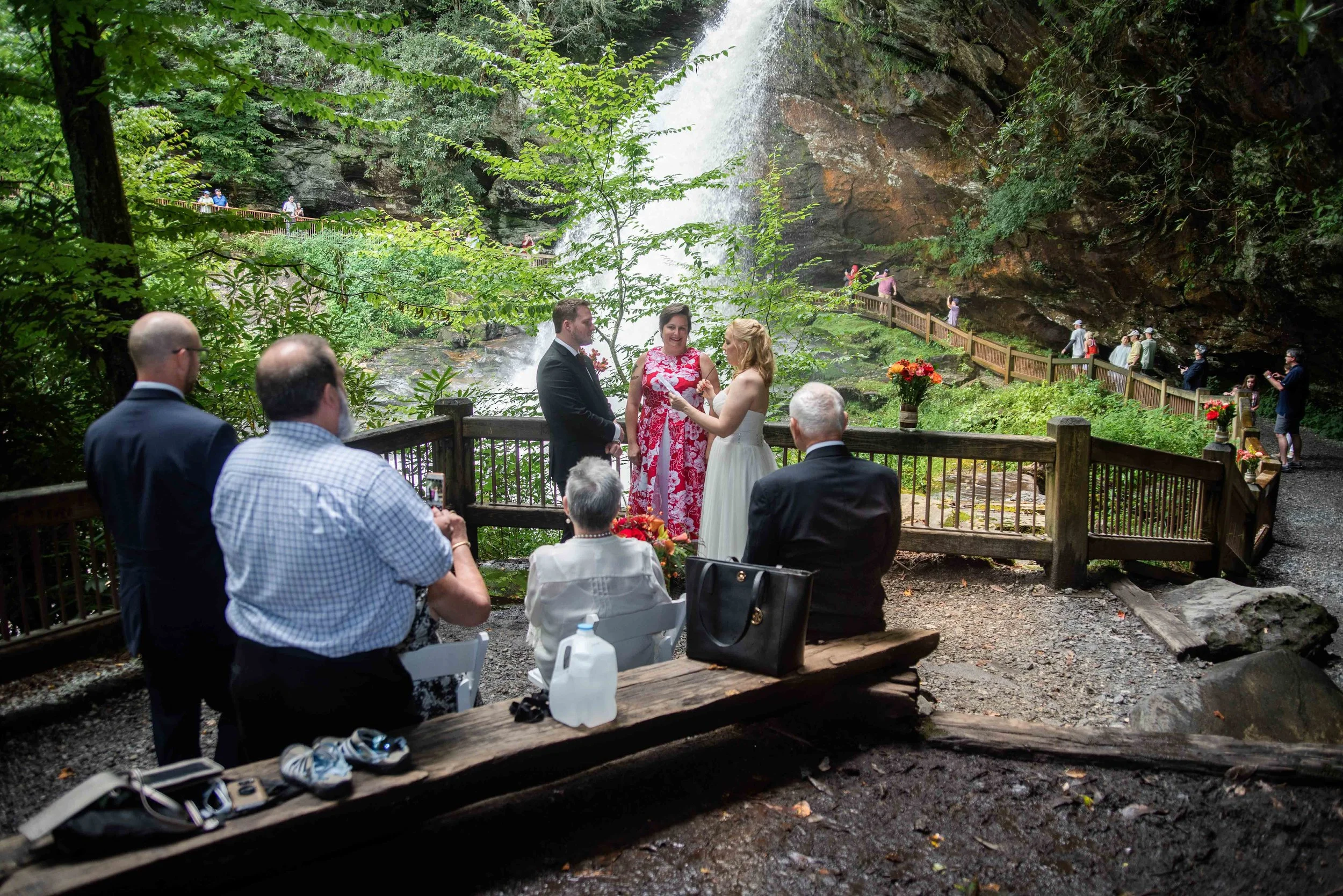 Waterfall Elopement ay Dry Falls in the Highlands_North Carolina Wedding Photographer-77.jpg