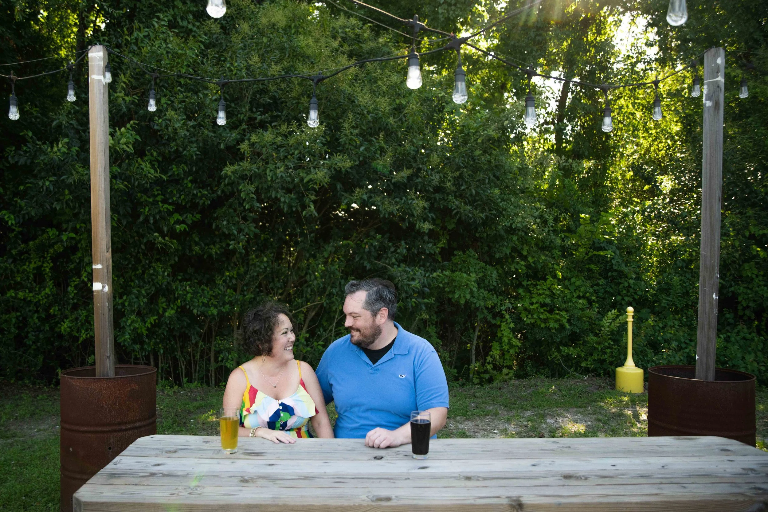 Fun brewery and beachside engagement photos in charleston south carolina-5.jpg