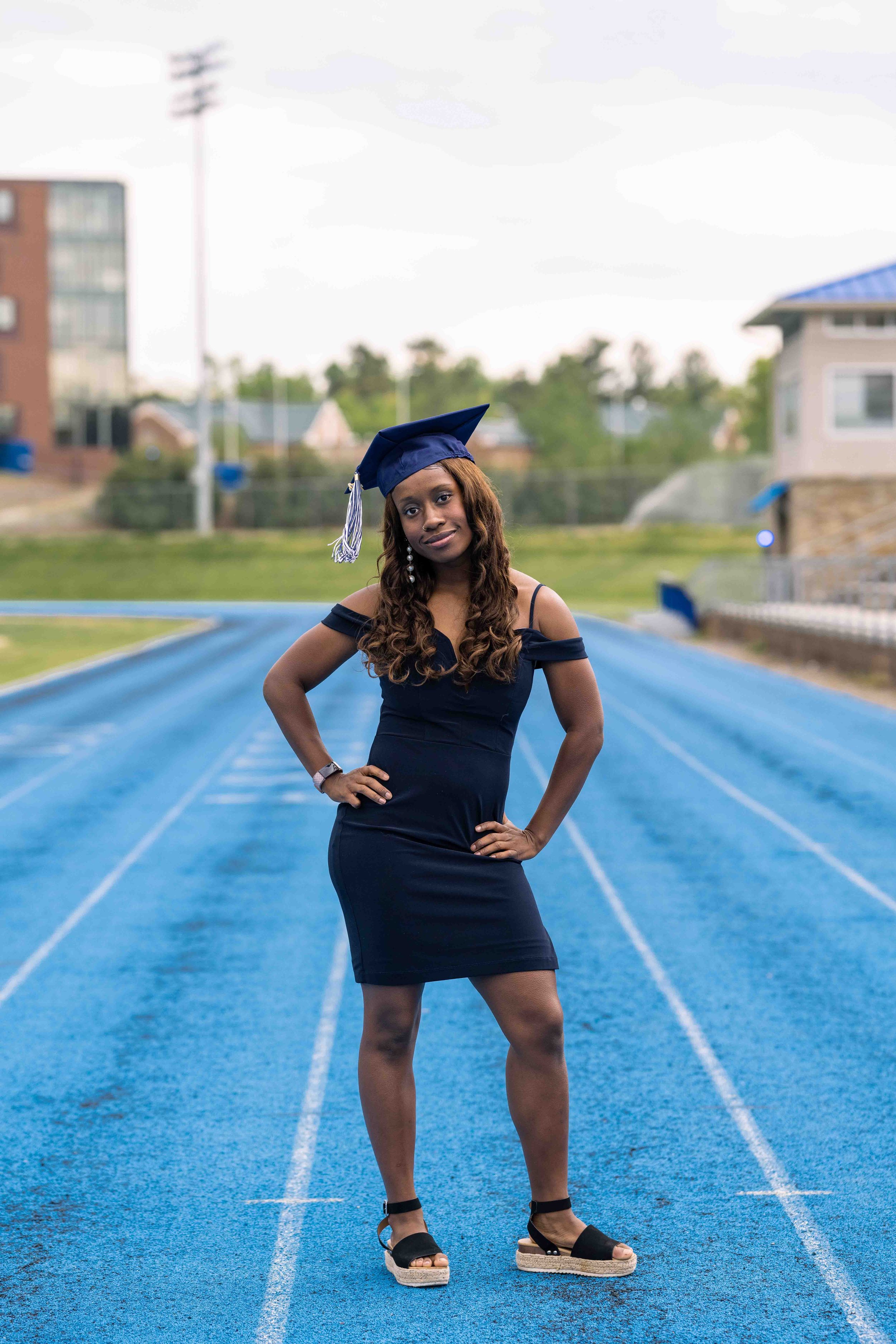 College Athlete Graduation Photos