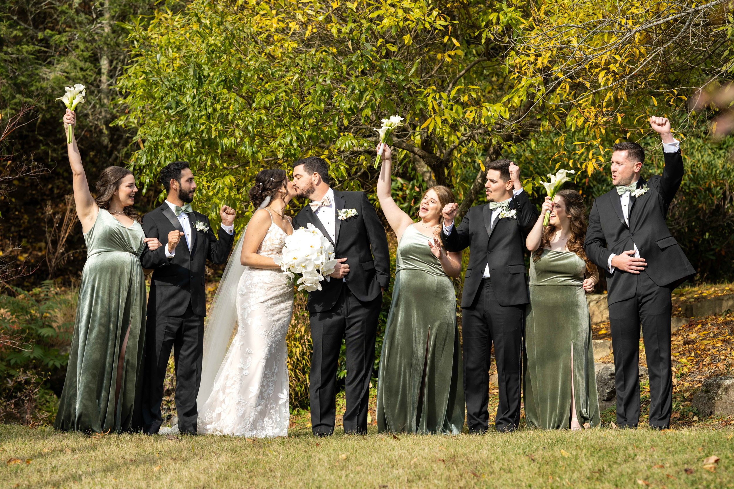 October Wedding in Asheville at the Crest Center - Raleigh Wedding Photographer 36.jpg