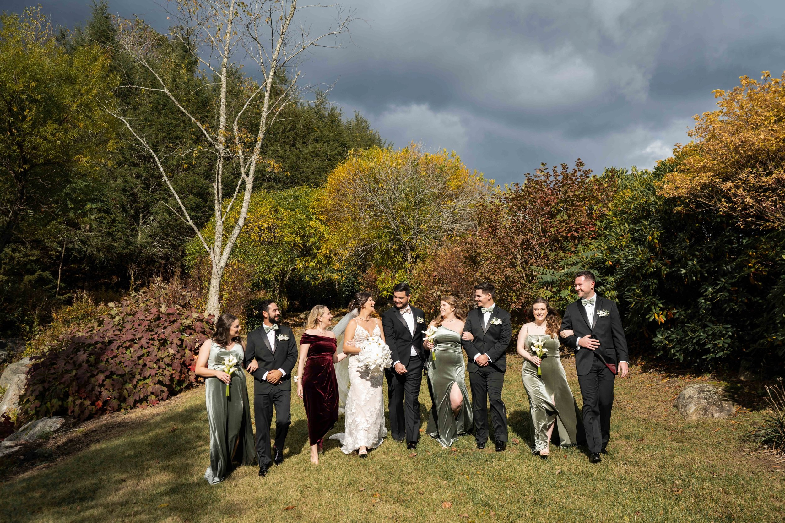 October Wedding in Asheville at the Crest Center - Raleigh Wedding Photographer 37.jpg