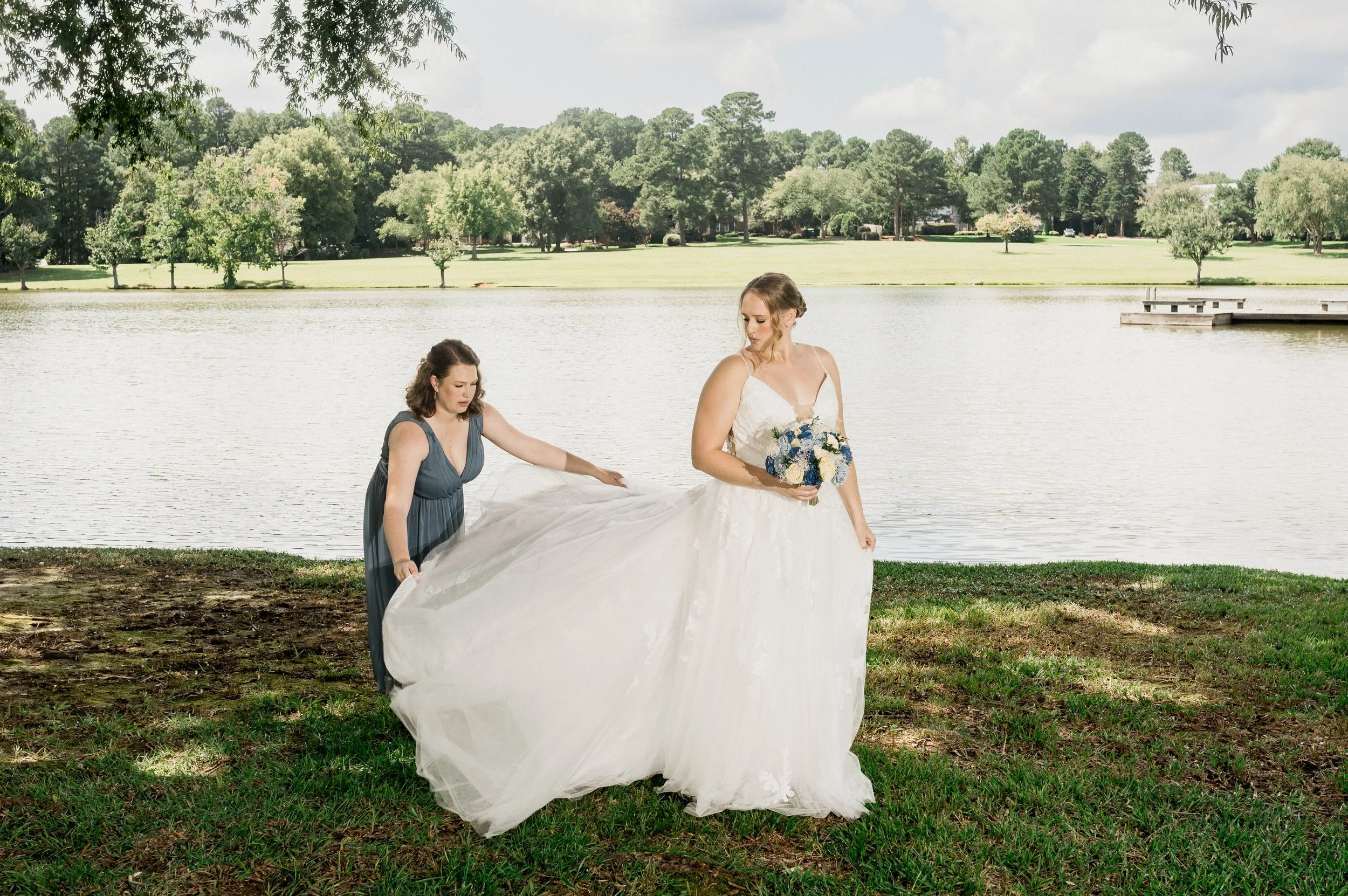 Simple and Vibrant August Wedding at Montague Lake in Raleigh North Carolina Blog 1 41.jpg