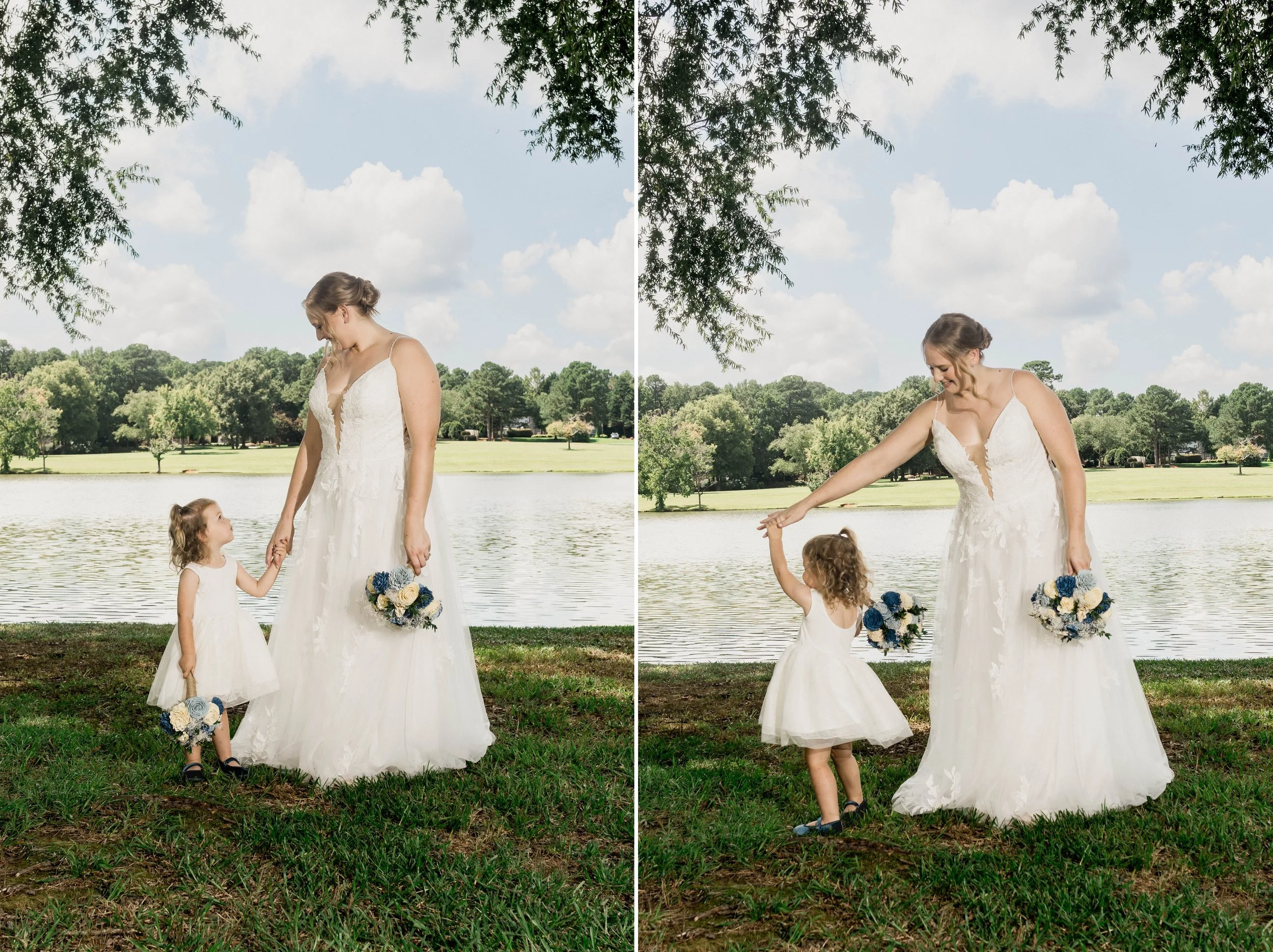 Simple and Vibrant August Wedding at Montague Lake in Raleigh North Carolina Blog 1 40.jpg