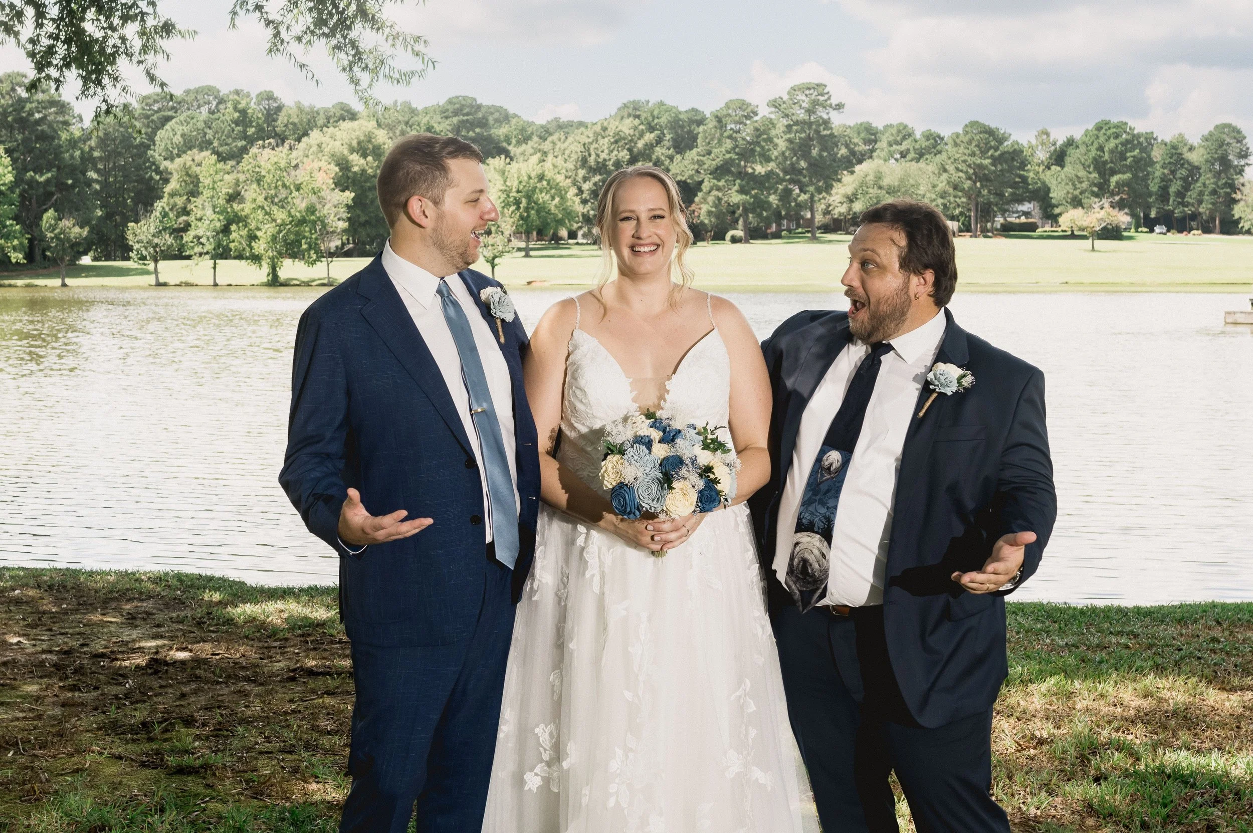 Simple and Vibrant August Wedding at Montague Lake in Raleigh North Carolina Blog 1 45.jpg