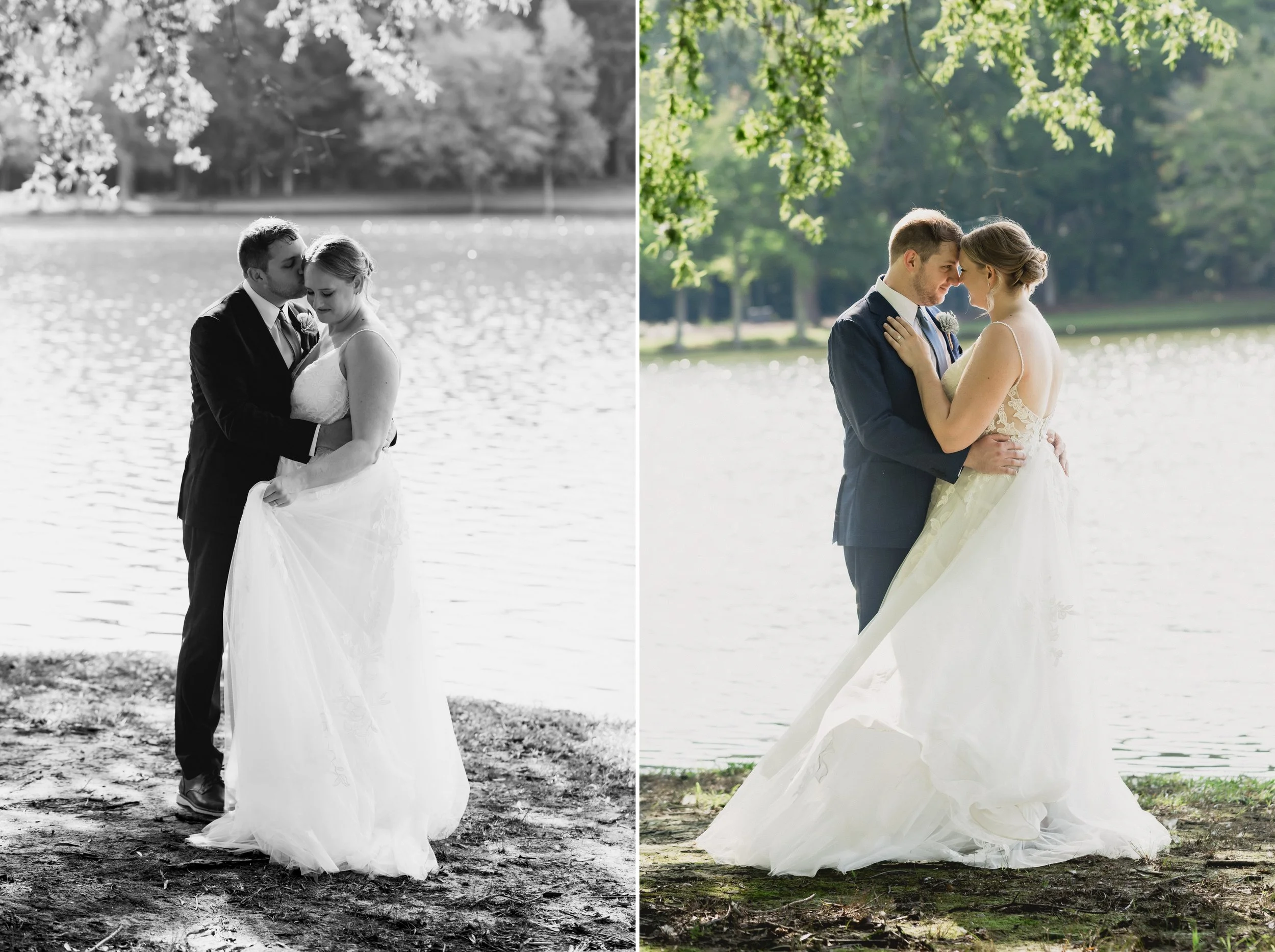 Simple and Vibrant August Wedding at Montague Lake in Raleigh North Carolina Blog 3 2.jpg