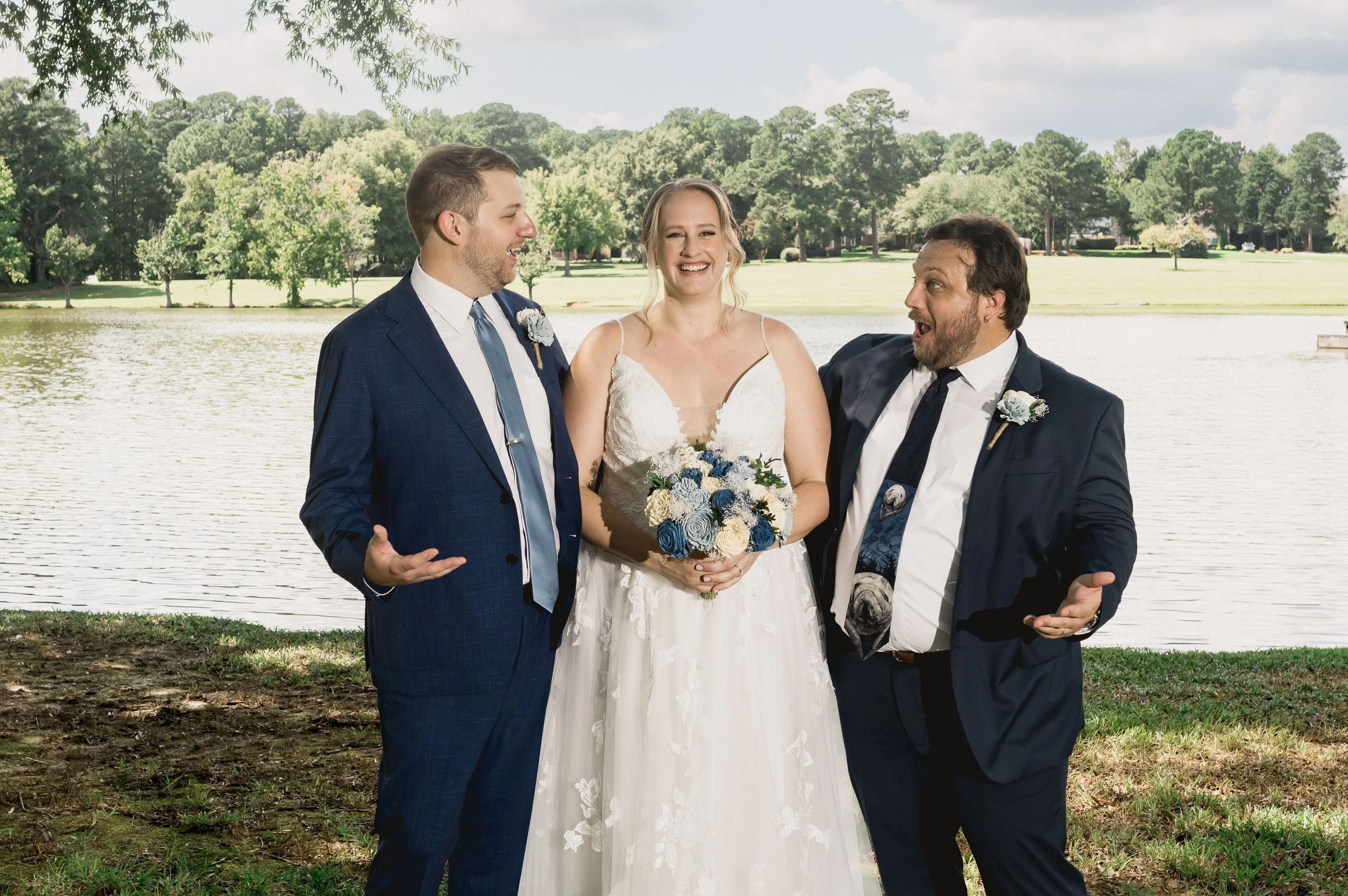 Simple and Vibrant August Wedding at Montague Lake in Raleigh North Carolina Blog 1 45.jpg