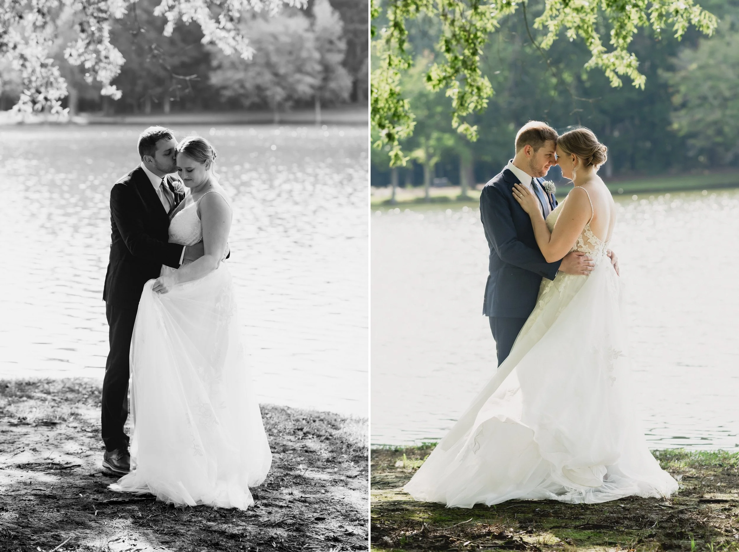Simple and Vibrant August Wedding at Montague Lake in Raleigh North Carolina Blog 3 2.jpg
