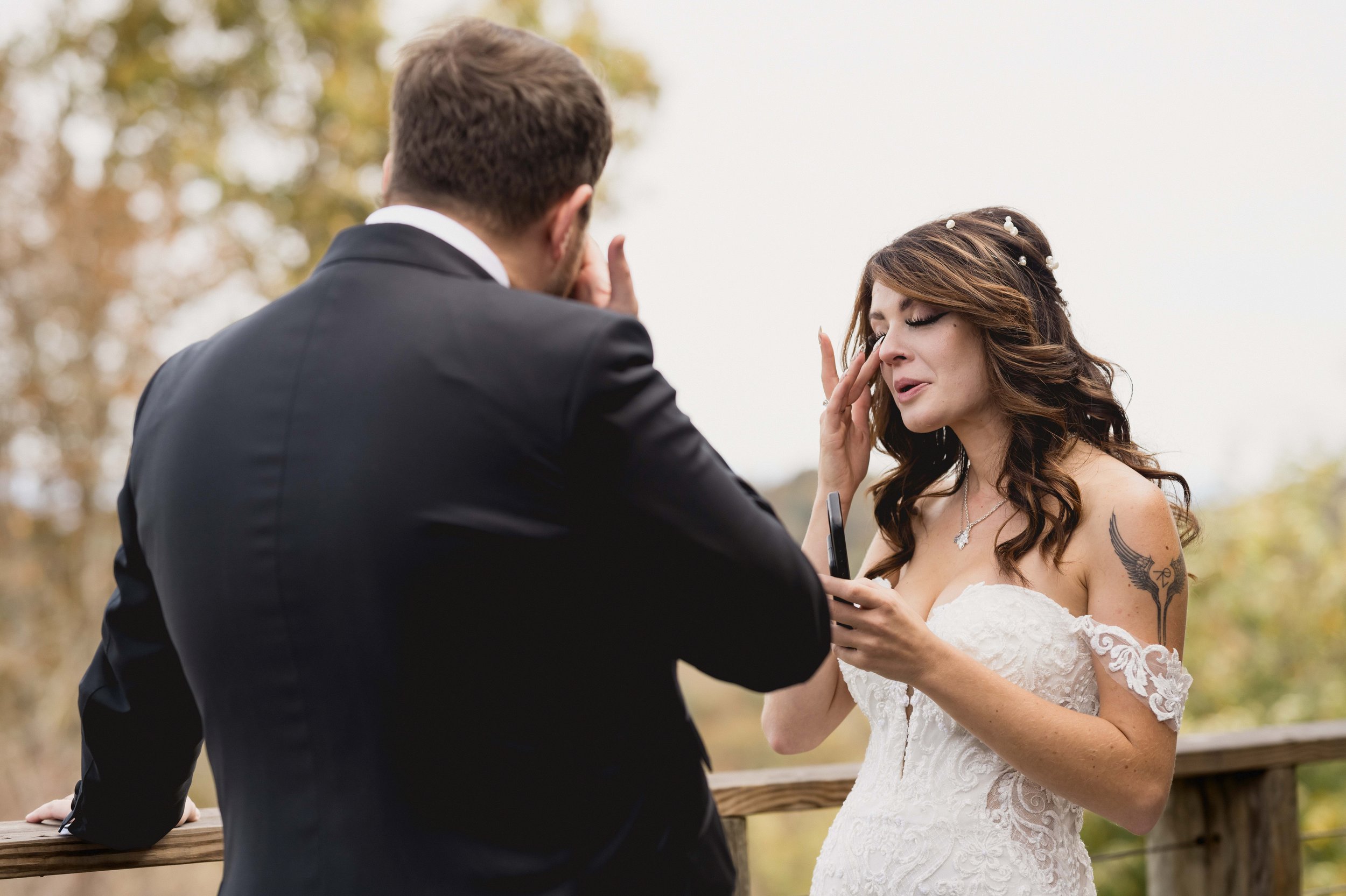 Golden Hour October Wedding in the Mountains with Private Vows and River View at the Appalachian Lodge at Rivers Bend blog 1 33.jpg
