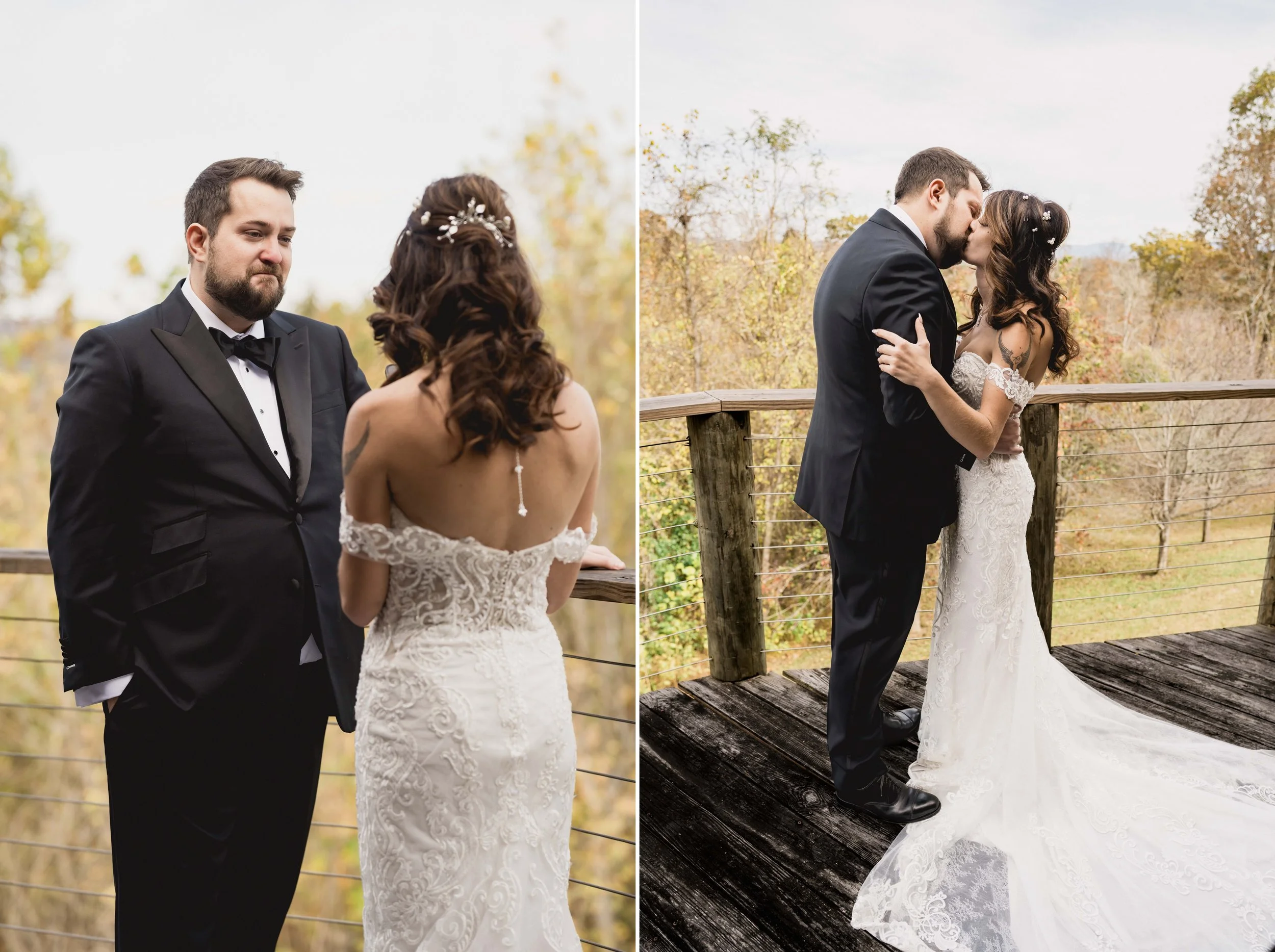 Golden Hour October Wedding in the Mountains with Private Vows and River View at the Appalachian Lodge at Rivers Bend blog 1 35.jpg