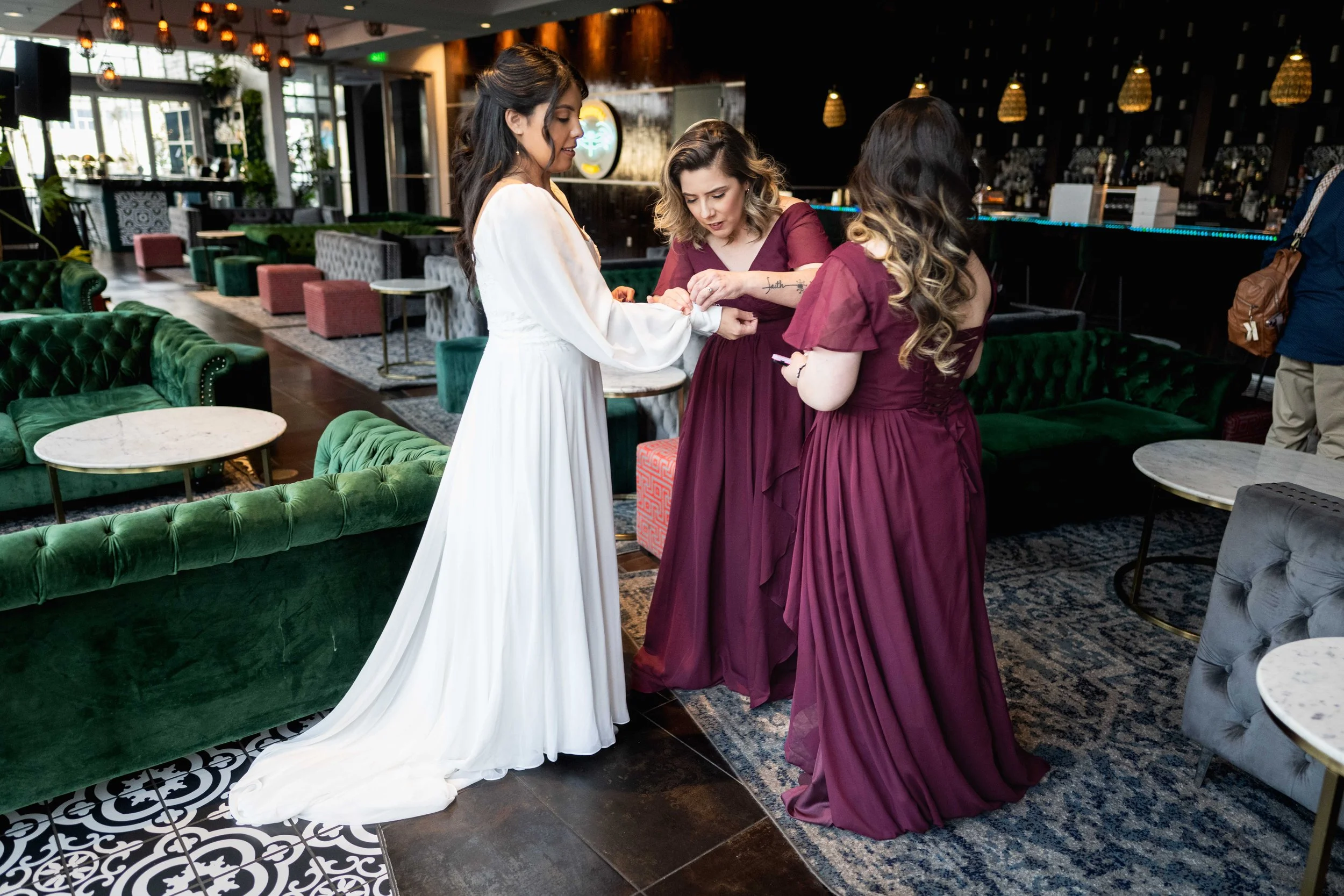 Botanical Lounge Raleigh Wedding_January 18, 2025_rooftop wedding downtown_Raleigh Wedding Photographers-38.jpg