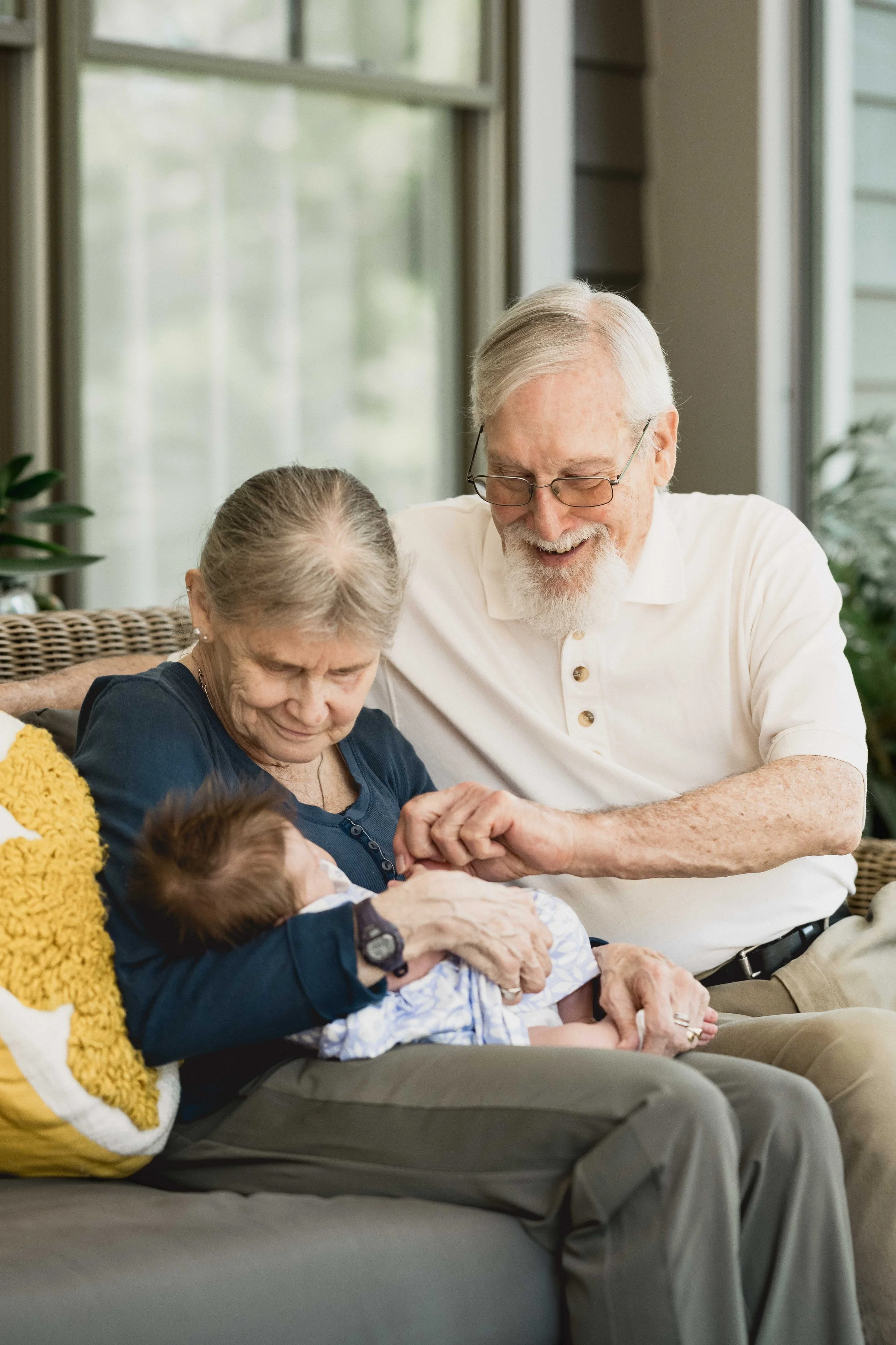 Newborn Photoshoot with Grandparents at Home_Chapel Hill Family Photographer_Lifestyle Newborn Photography North Carolina-18.jpg