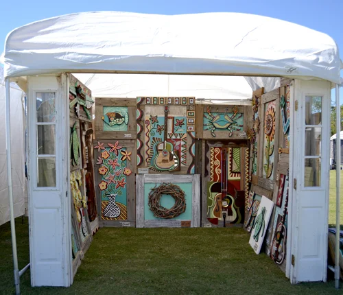 Andy's booth