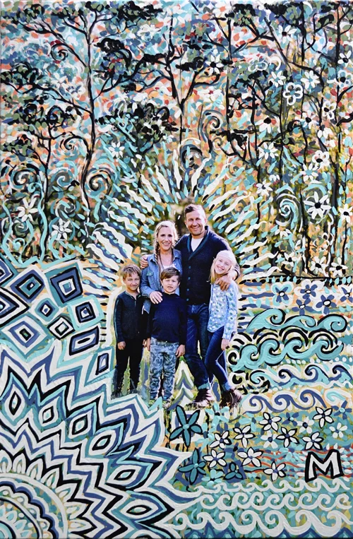 Andy's painted photography